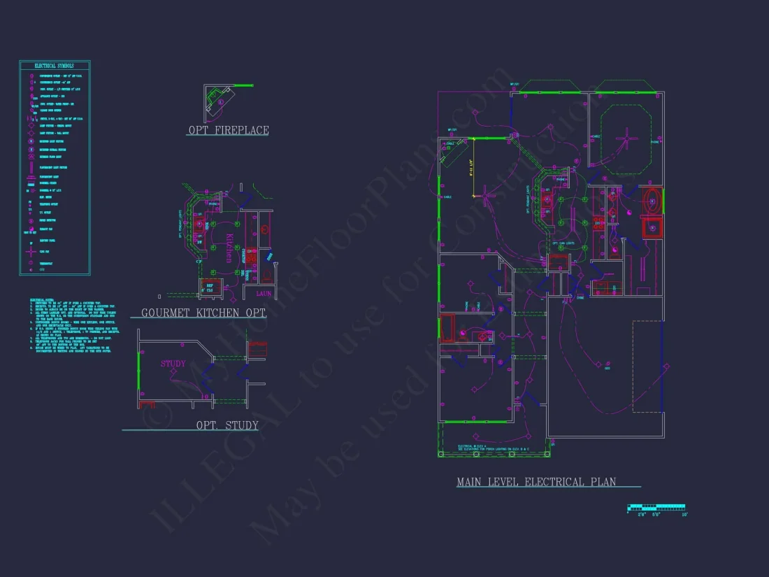 Traditional house Plan with 3 Bedrooms and CAD-Optimized Designs