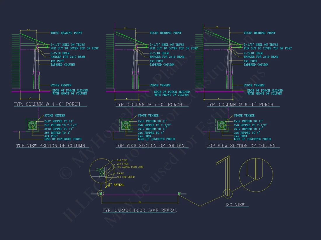 Traditional house Plan with 3 Bedrooms and CAD-Optimized Designs
