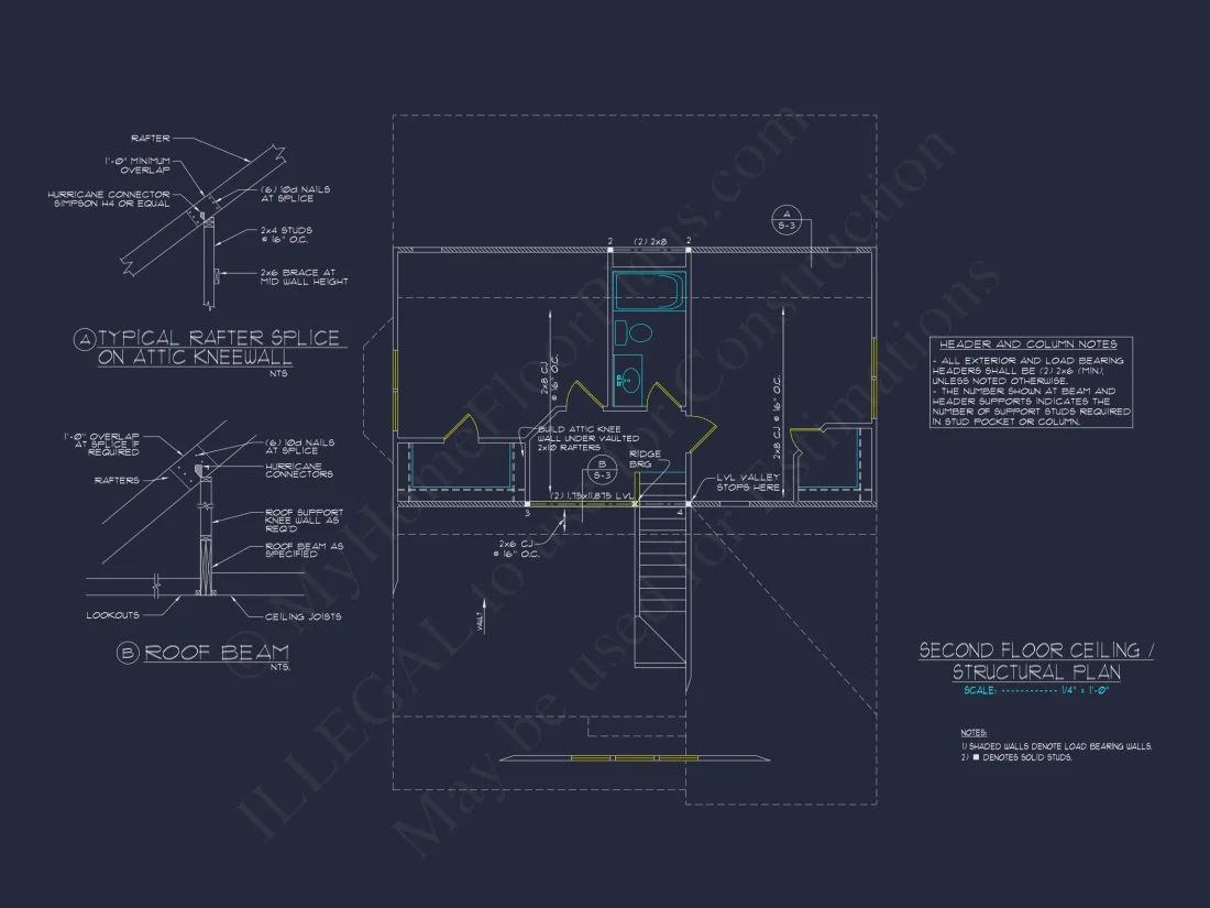 Craftsman house Plan with Open Floor Blueprint Designs