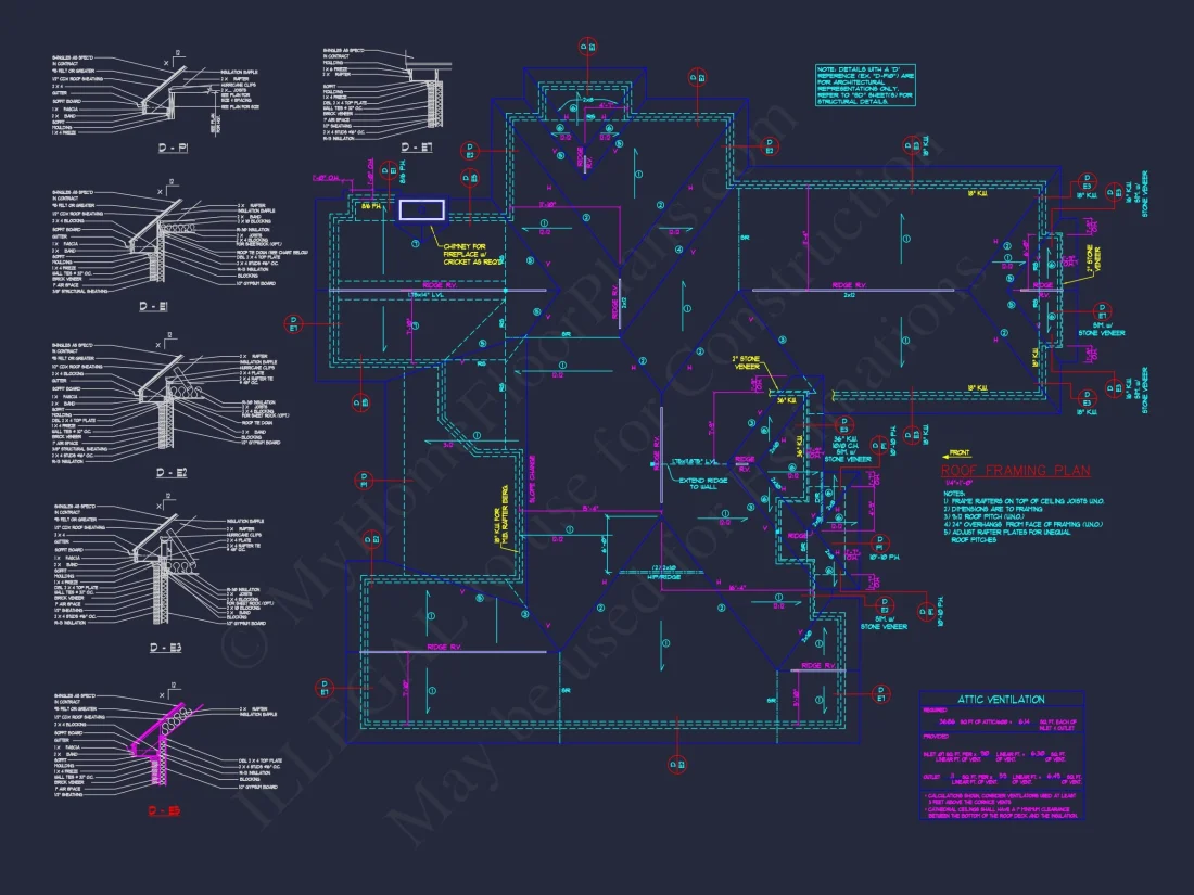 Customizable CAD house Plan with Traditional and Modern Flair