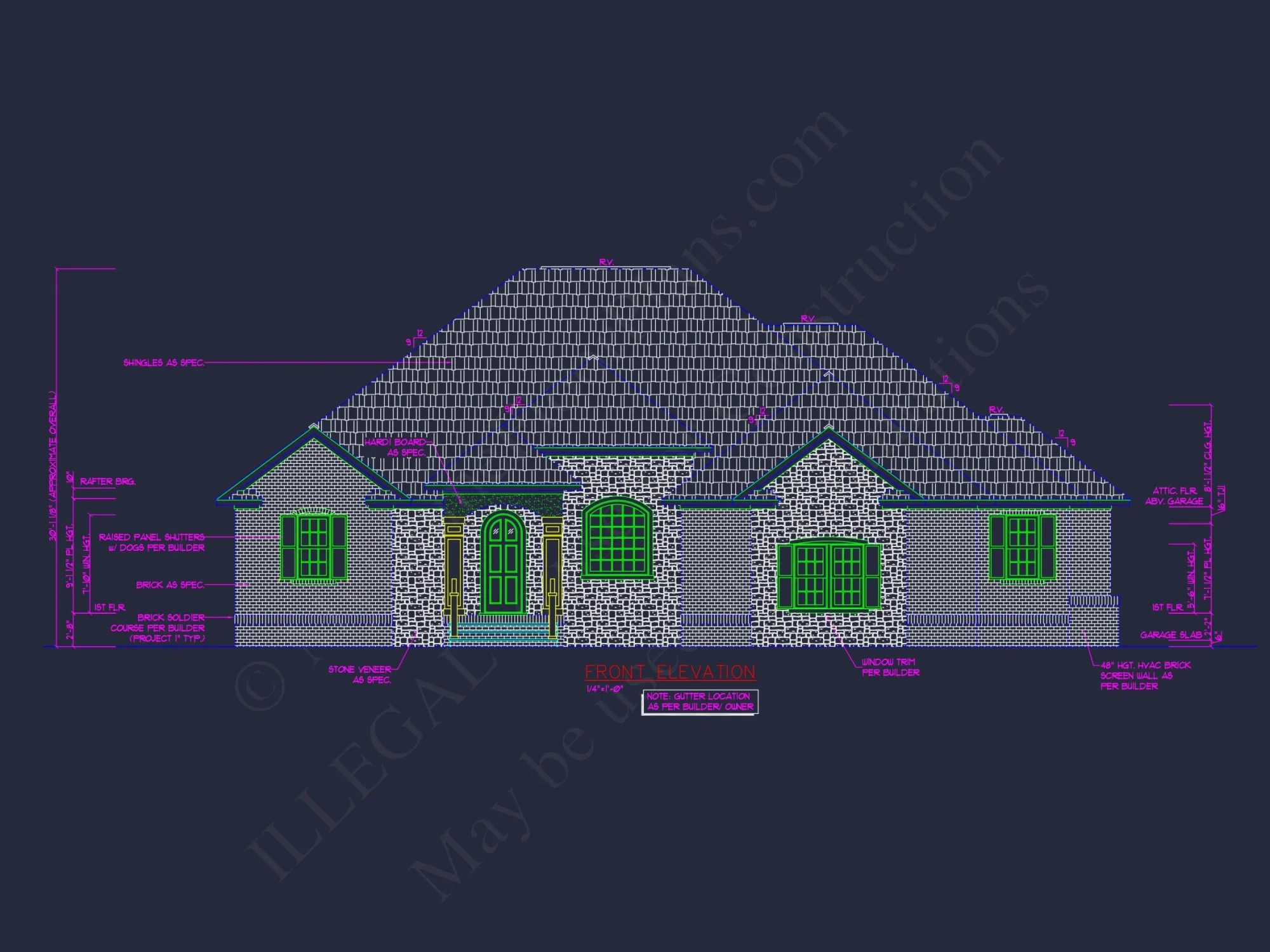 Customizable CAD house Plan with Traditional and Modern Flair