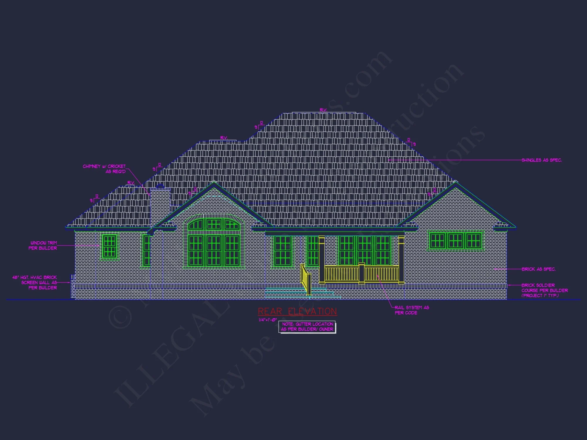 Customizable CAD house Plan with Traditional and Modern Flair