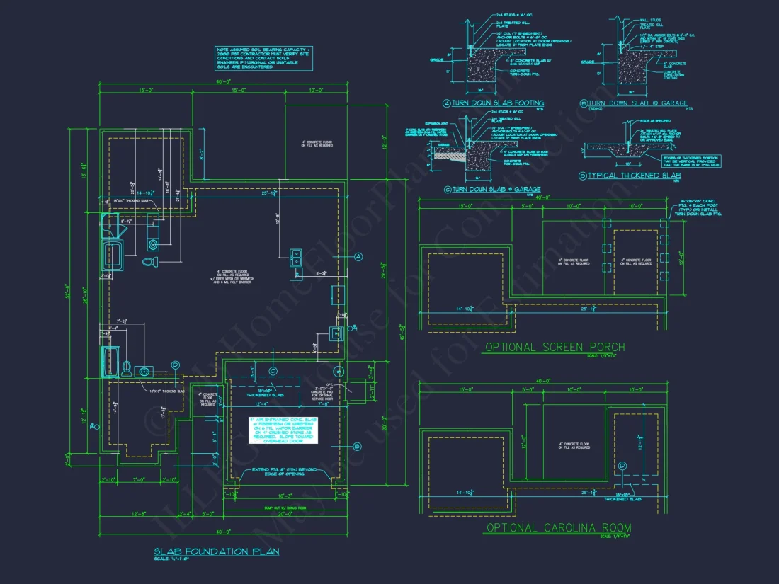 Spacious Craftsman house Plan with CAD Floor Designs