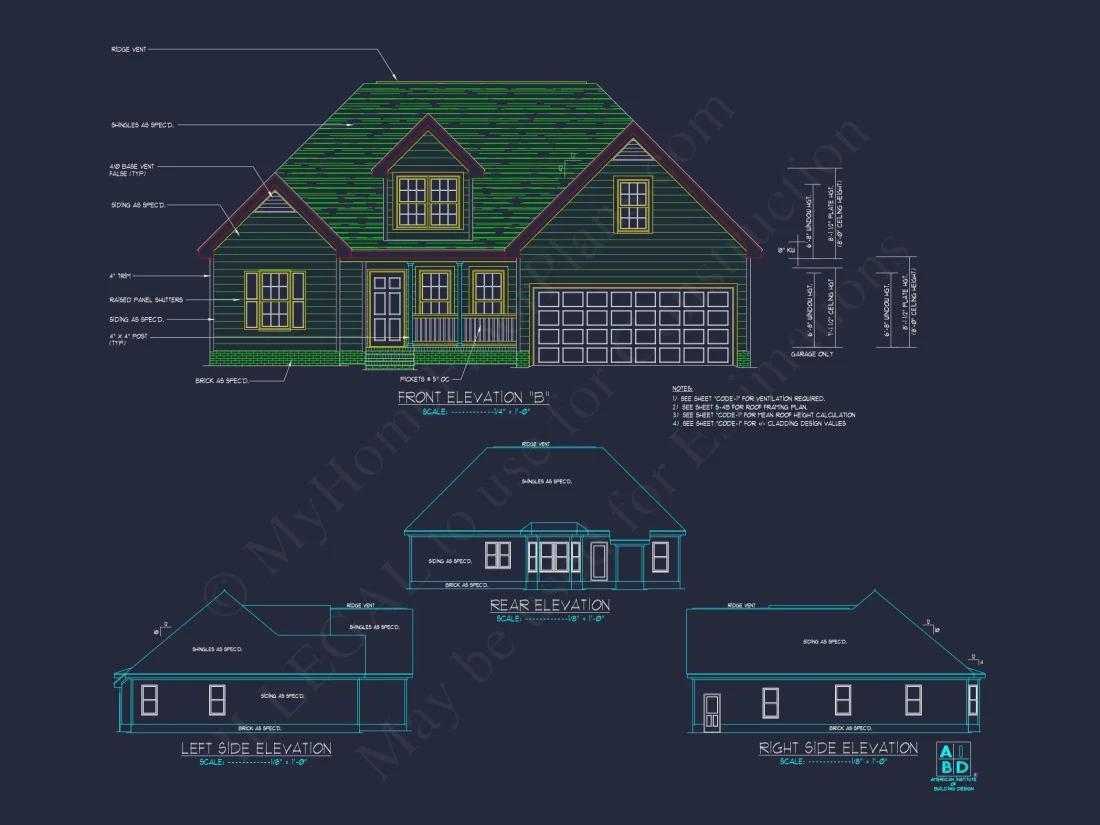 Beautiful house Plan with 1.5 Floors
