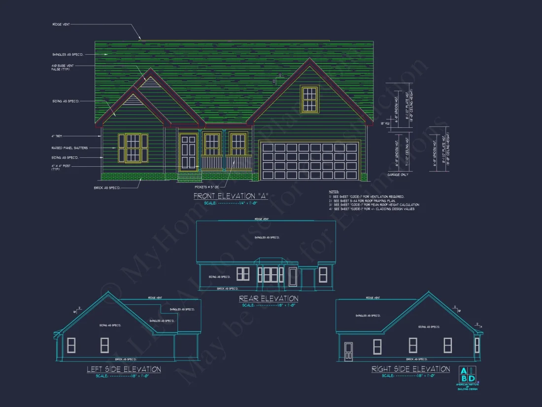 CAD Architecture Designs