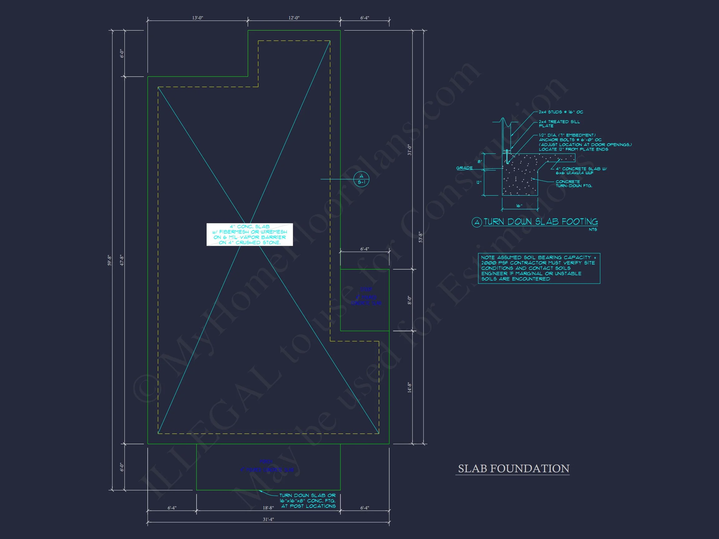 Charming 4-Bedroom Craftsman house Plan with CAD Blueprint