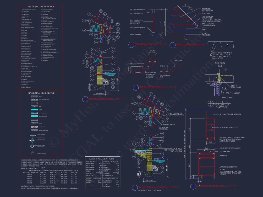 Charming 4-Bedroom Craftsman house Plan with CAD Blueprint