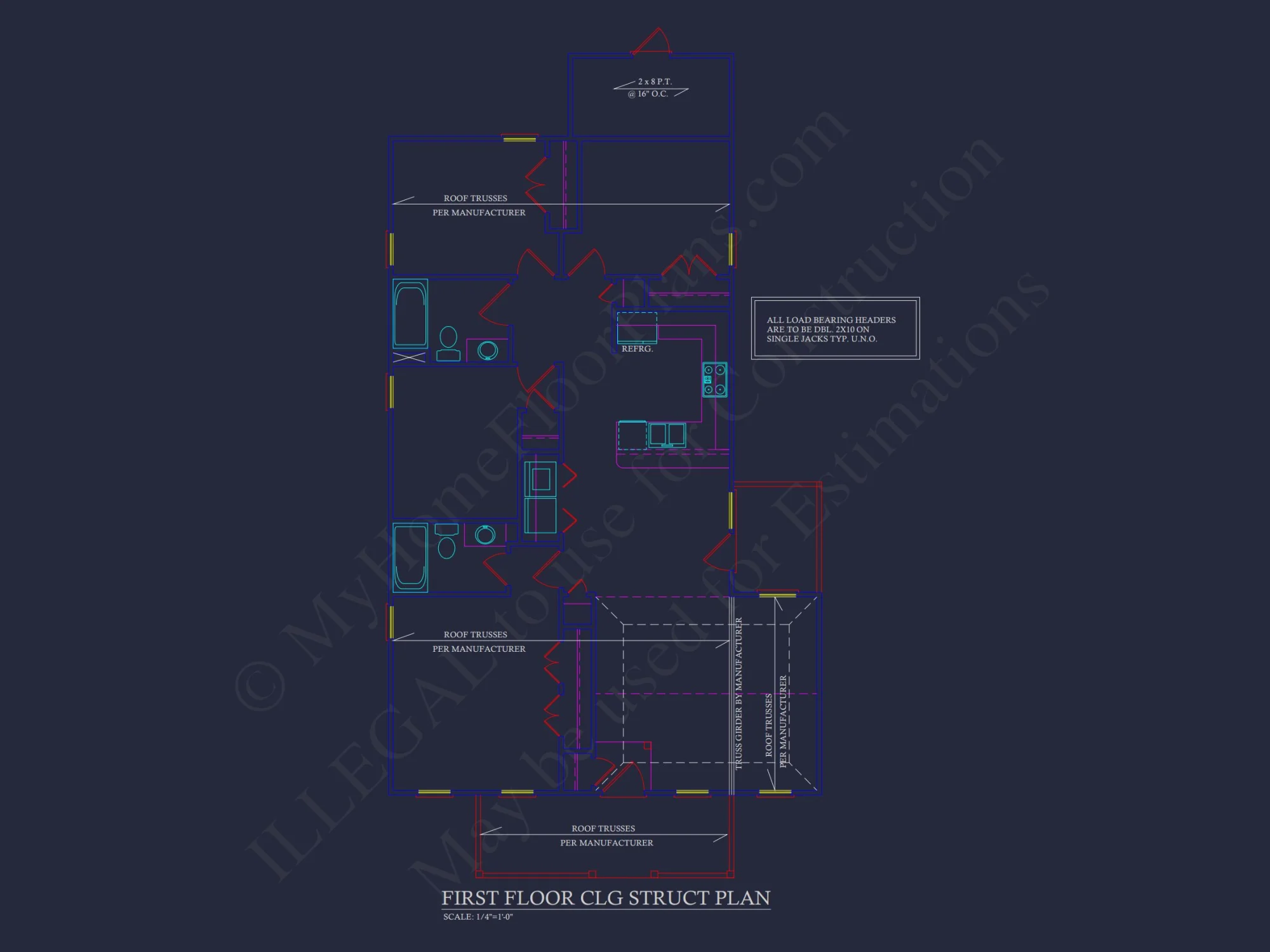 Charming 4-Bedroom Craftsman house Plan with CAD Blueprint