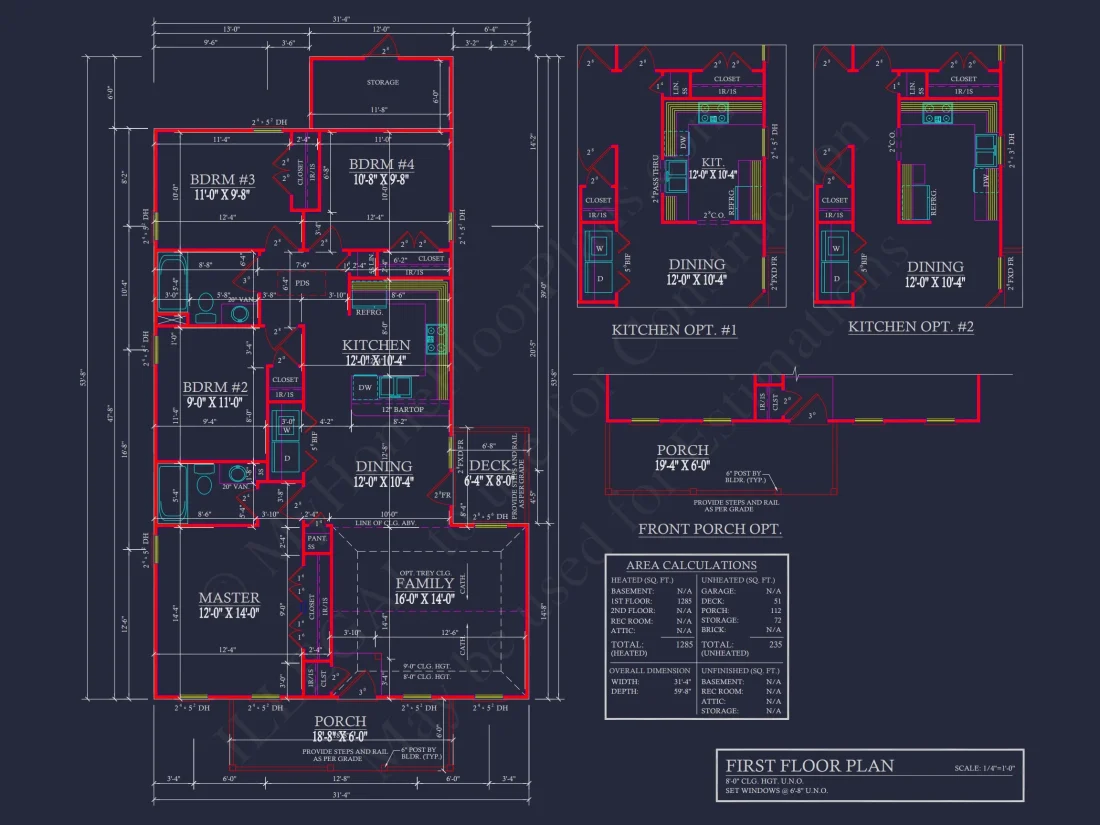 Charming 4-Bedroom Craftsman house Plan with CAD Blueprint