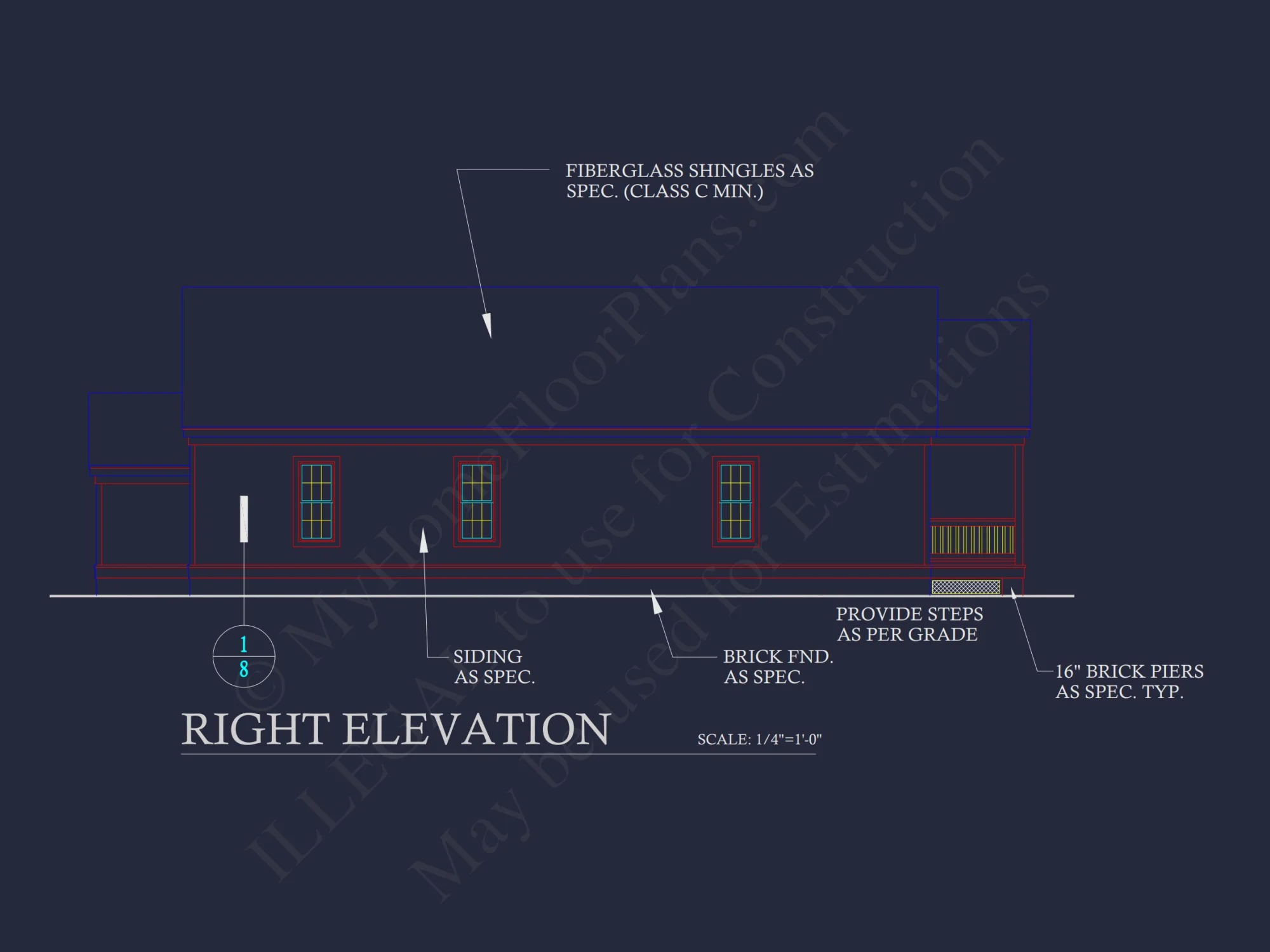 Charming 4-Bedroom Craftsman house Plan with CAD Blueprint