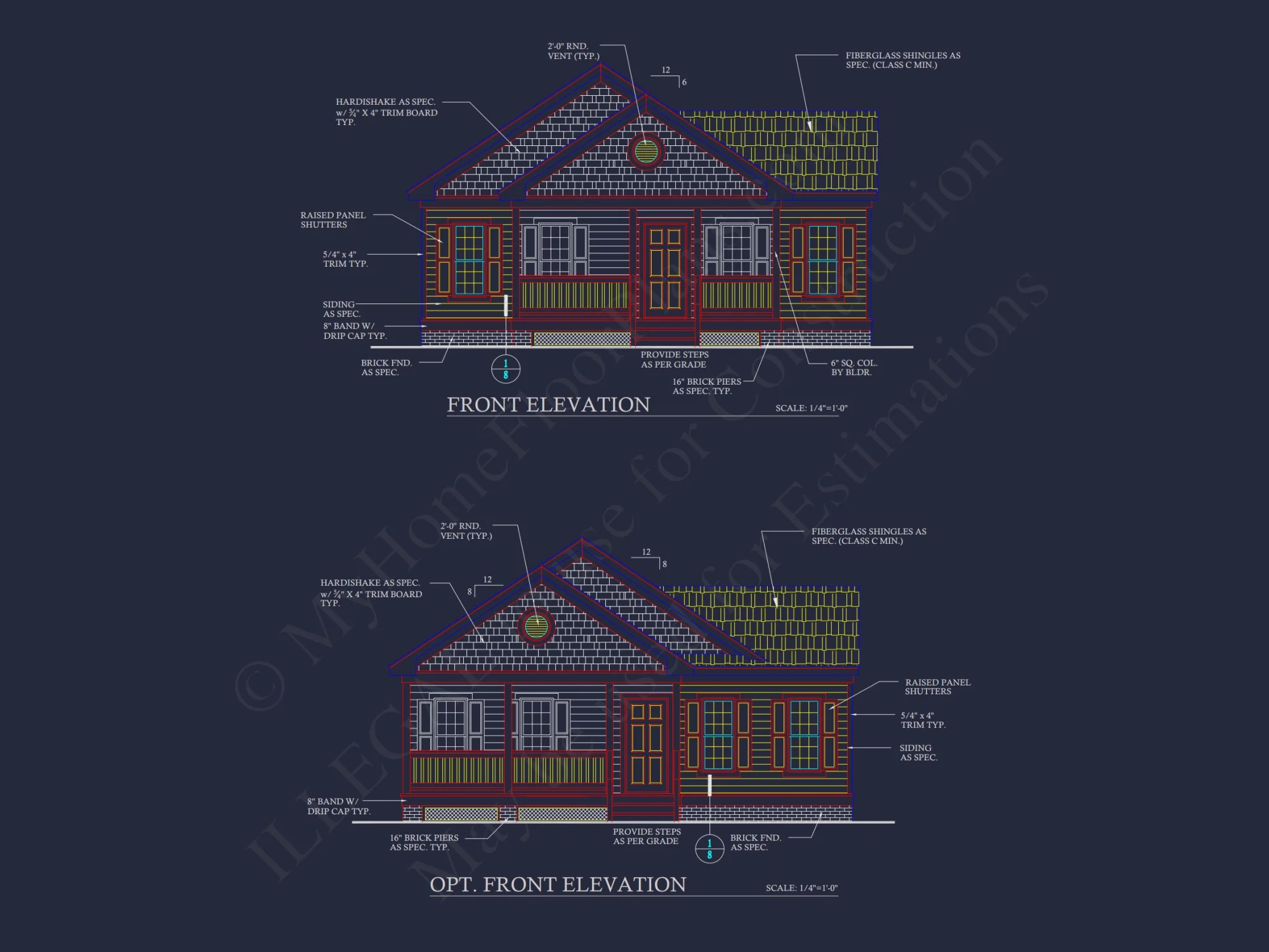 Charming 4-Bedroom Craftsman house Plan with CAD Blueprint