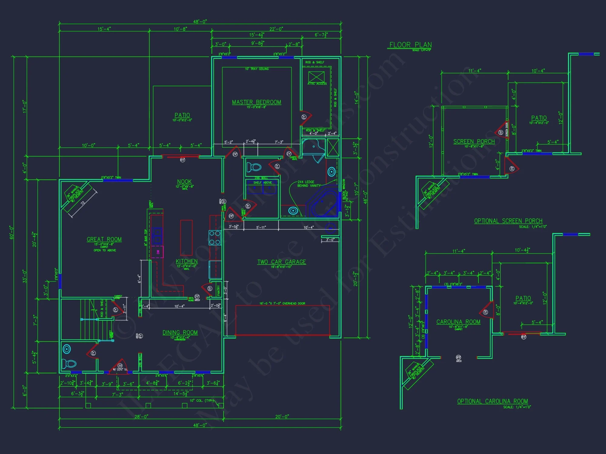 Modern house Plan with Detailed CAD Designs & Floor Blueprints