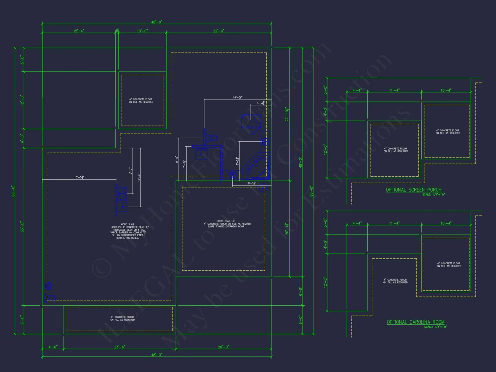 Modern house Plan with Detailed CAD Designs & Floor Blueprints