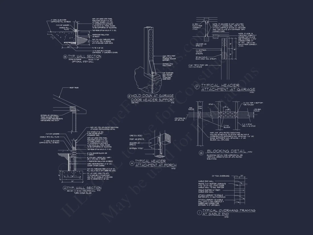 Craftsman-Style house Plan with Open Floor Design and CAD Blueprints