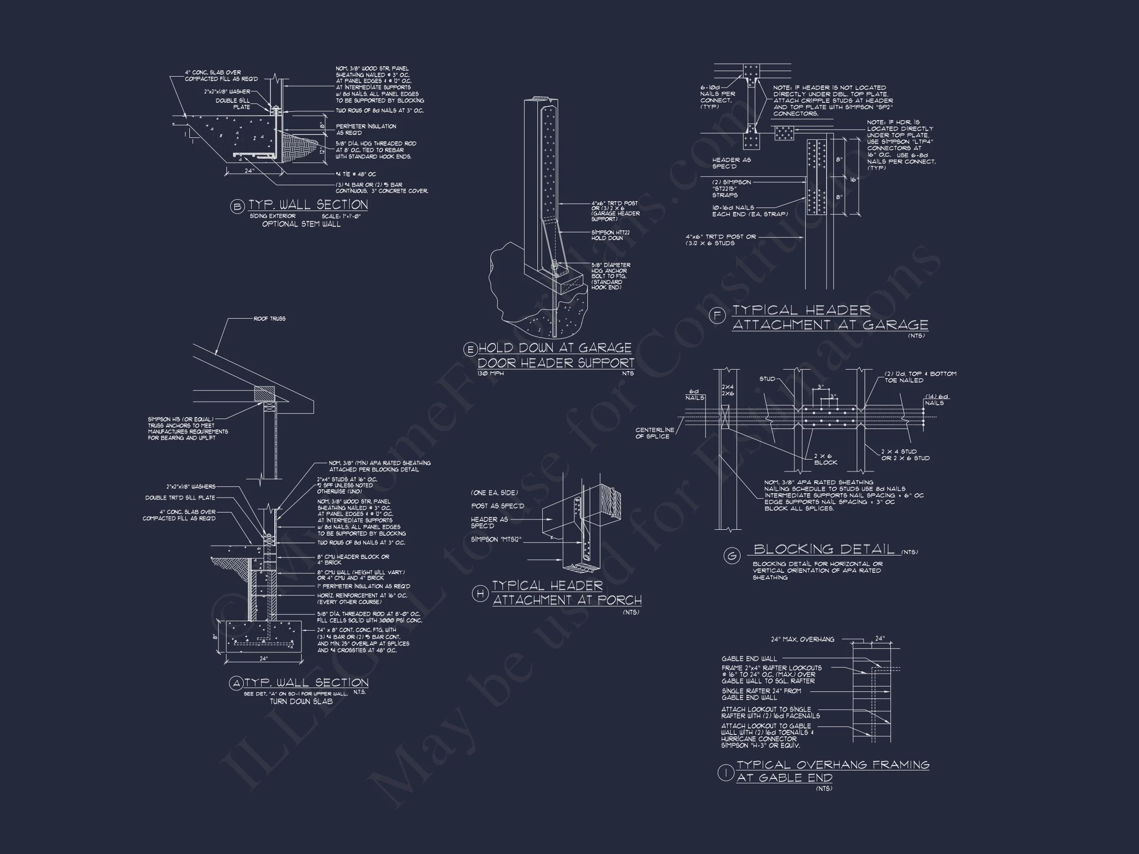 9-1878 HOUSE PLAN - Traditional Ranch Home Plan - 3-Bed, 2-Bath, 1,450 SF 12 Craftsman-Style house Plan with Open Floor Design and CAD Blueprints