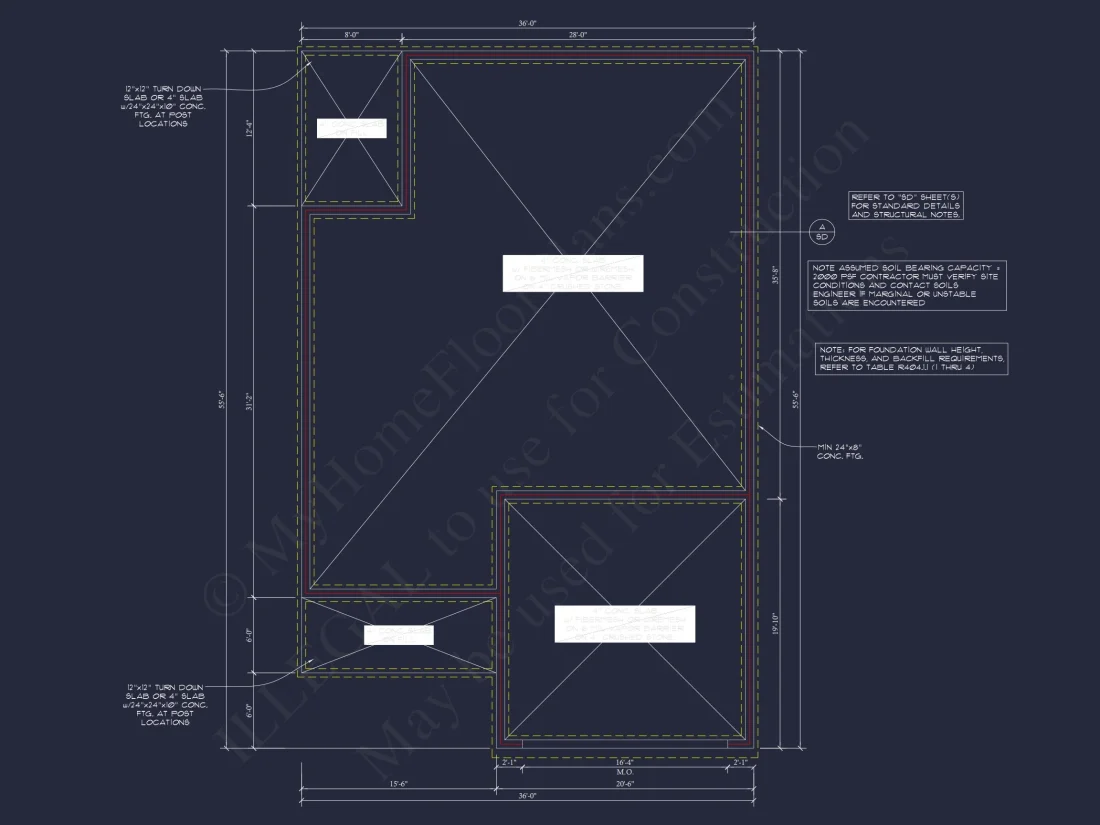 Craftsman-Style house Plan with Open Floor Design and CAD Blueprints