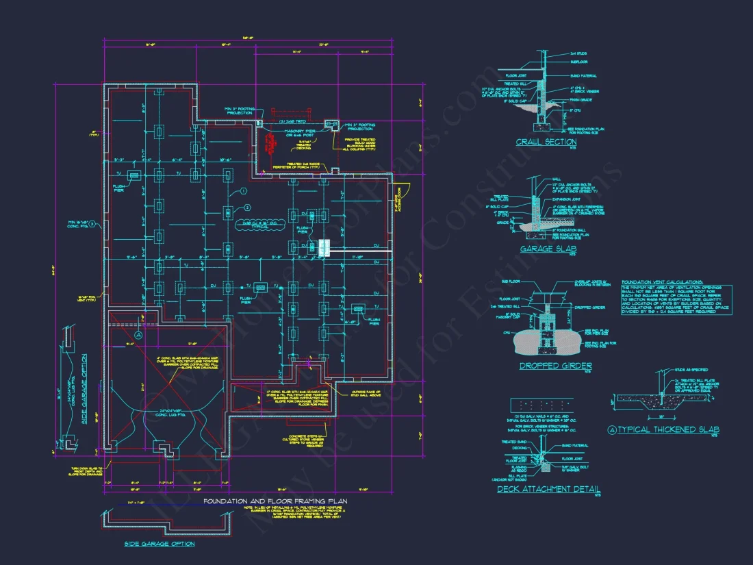 Craftsman house Plan with Open Floor Blueprint Designs