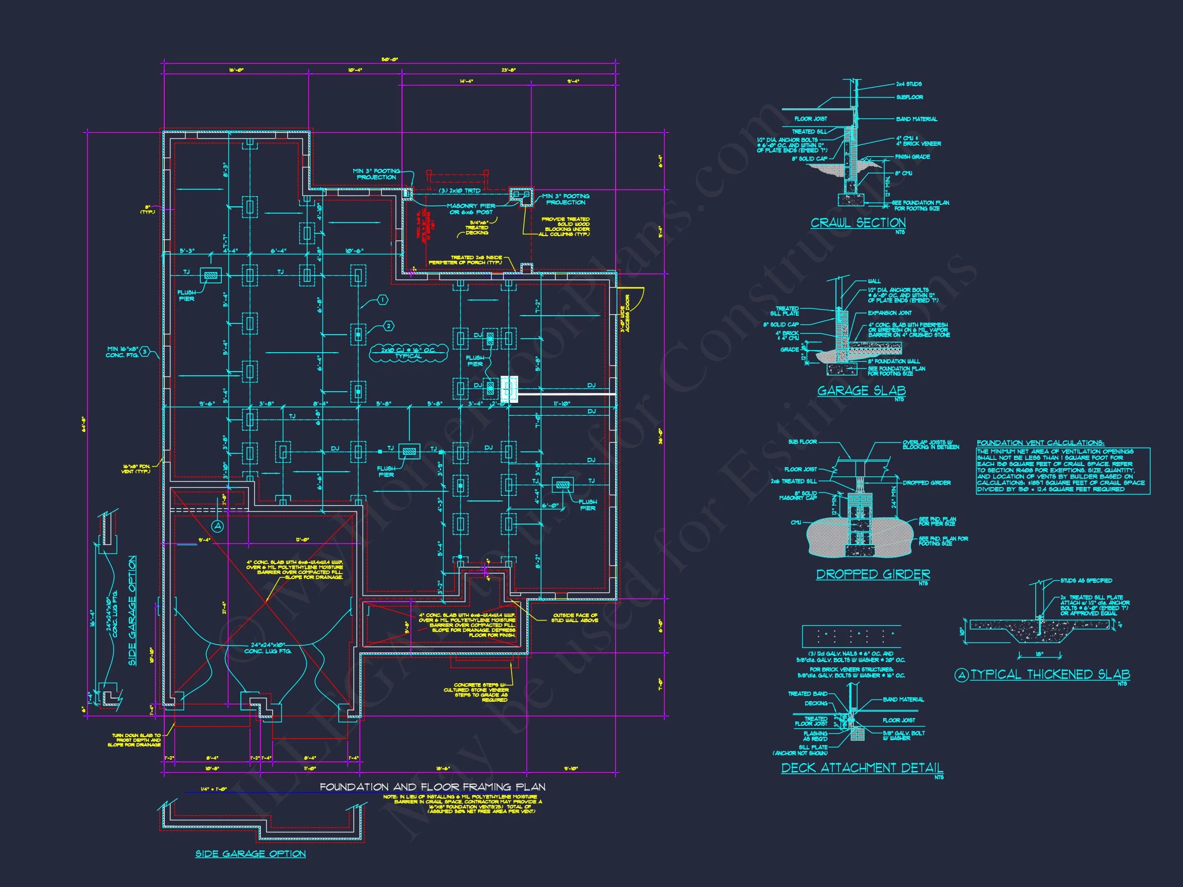 Craftsman house Plan with Open Floor Blueprint Designs