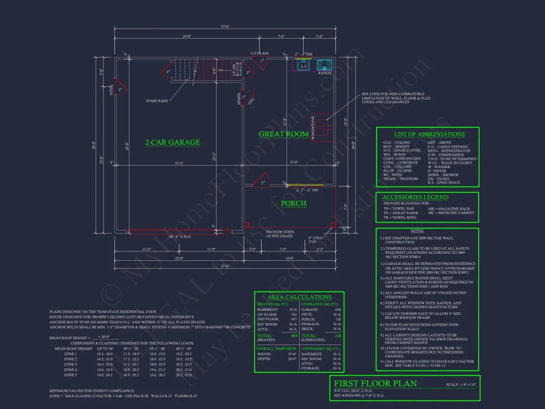 1.5 Story CAD Design