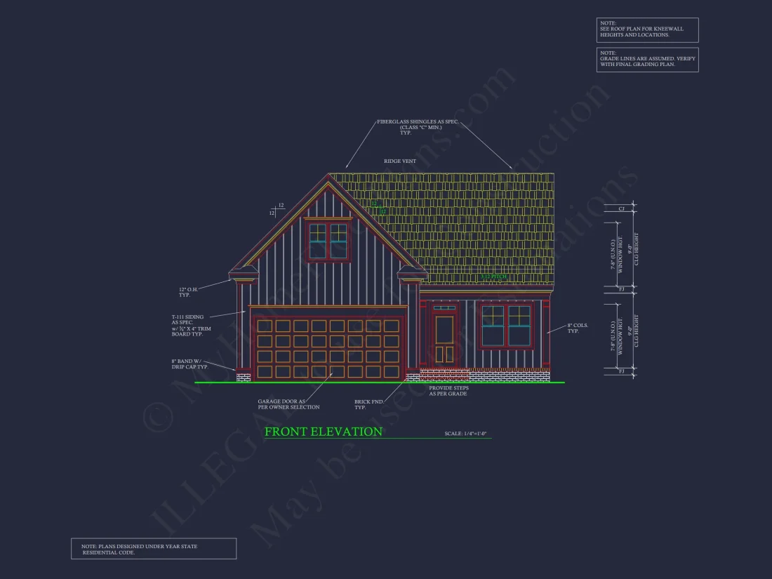 1.5 Story CAD Design