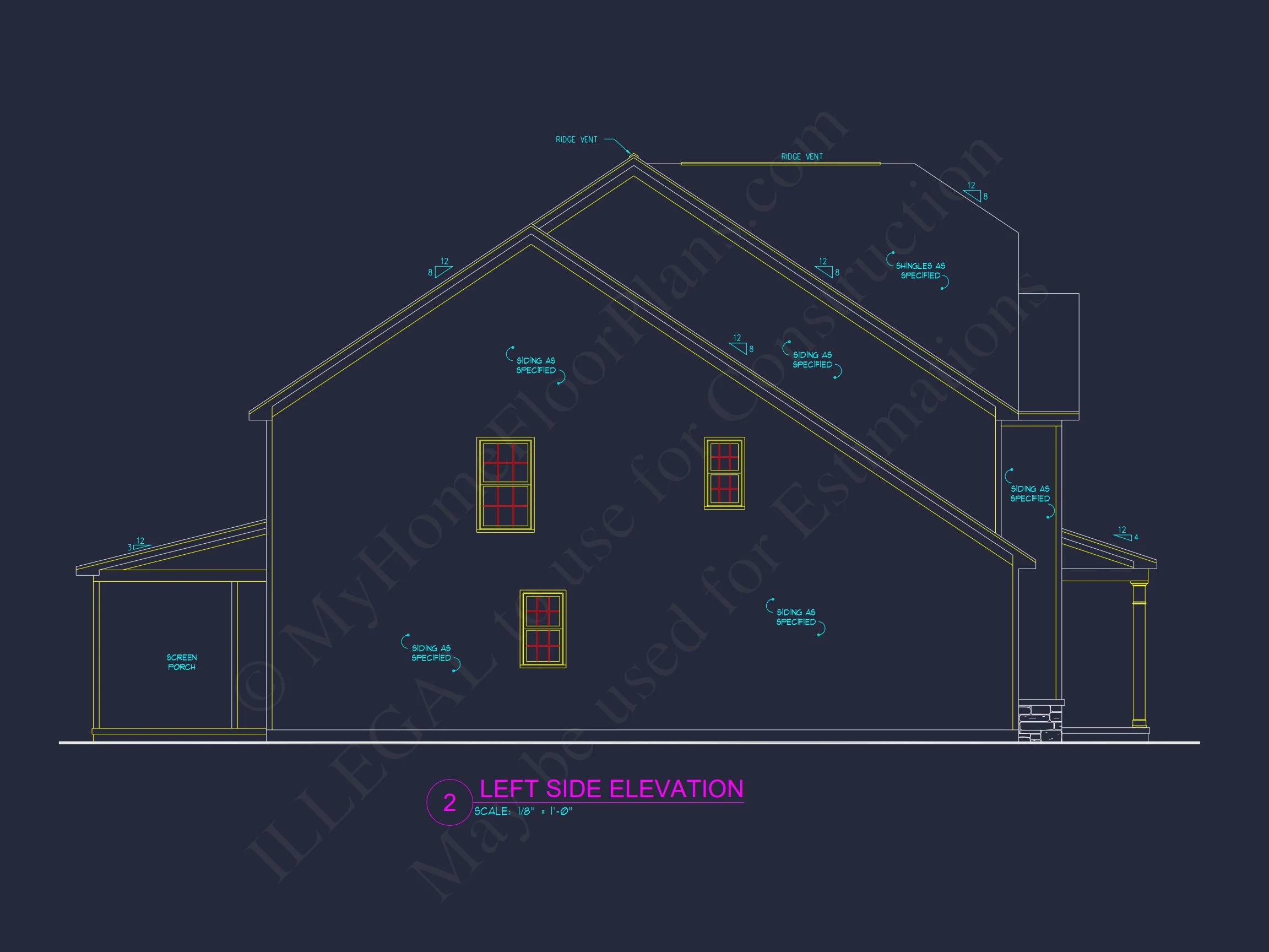 9-1651 HOUSE PLAN -Traditional Craftsman Home Plan - 3-Bed, 2.5-Bath, 2,000 SF 5 2-Story Craftsman house Plan with 4 Bedrooms and Open Floor Plan