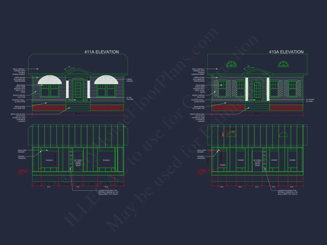 Modern Craftsman house Plan with 2 Bedrooms and Floor Plan