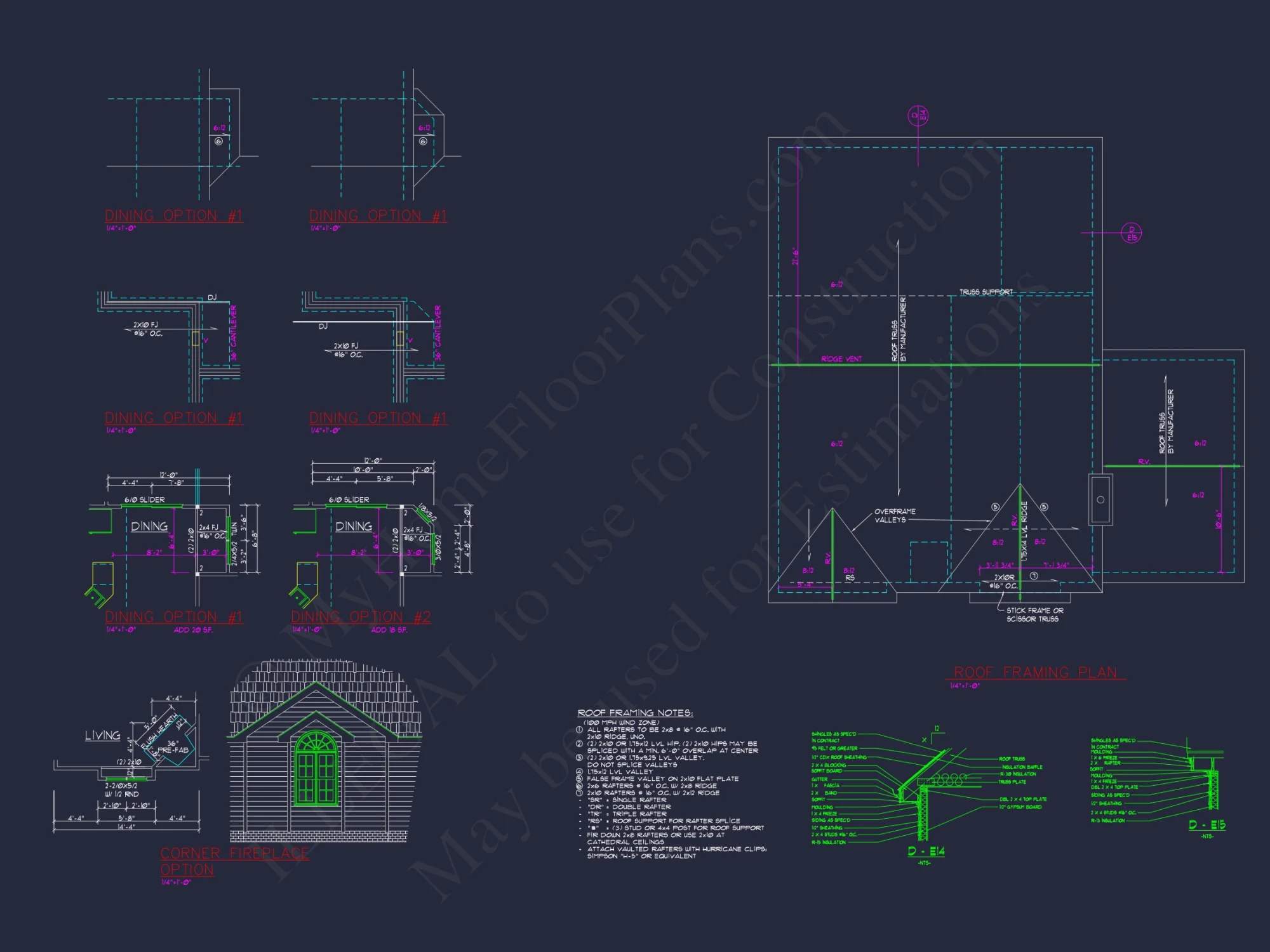 Charming 1-Story house Plan with 3 Bedrooms and 1-Car Garage