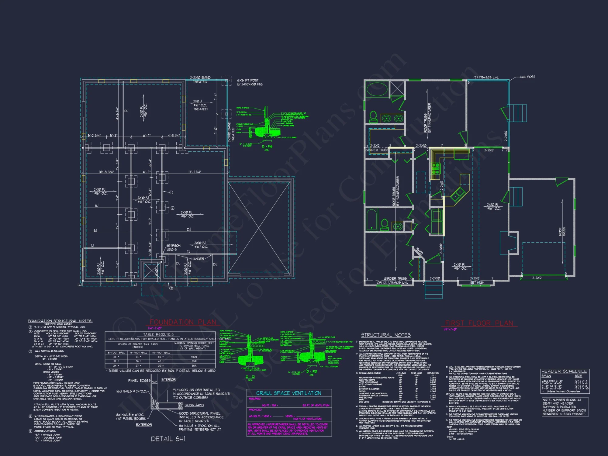 Charming 1-Story house Plan with 3 Bedrooms and 1-Car Garage