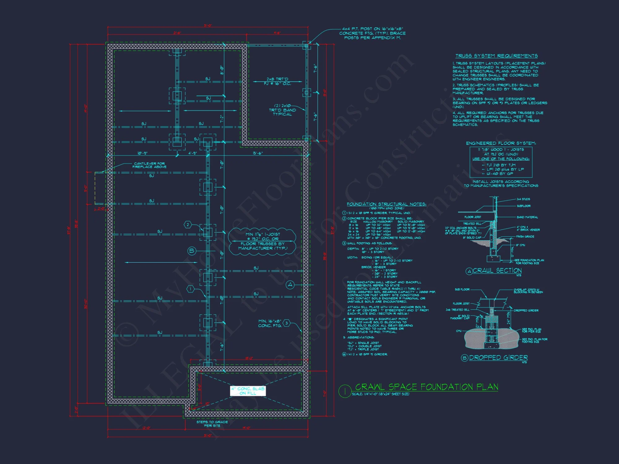 house floor plan blueprint: CAD architecture designs