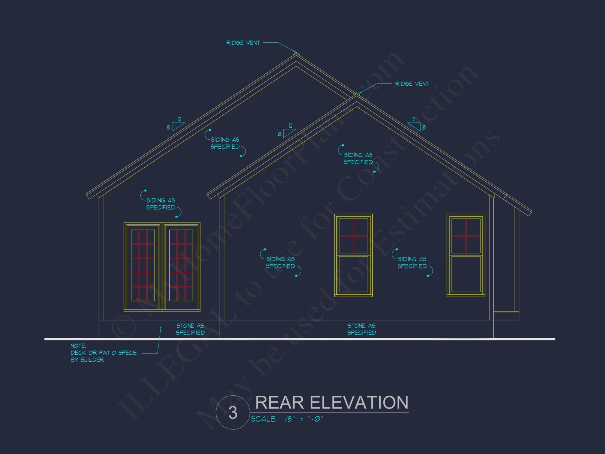 house floor plan blueprint: CAD architecture designs