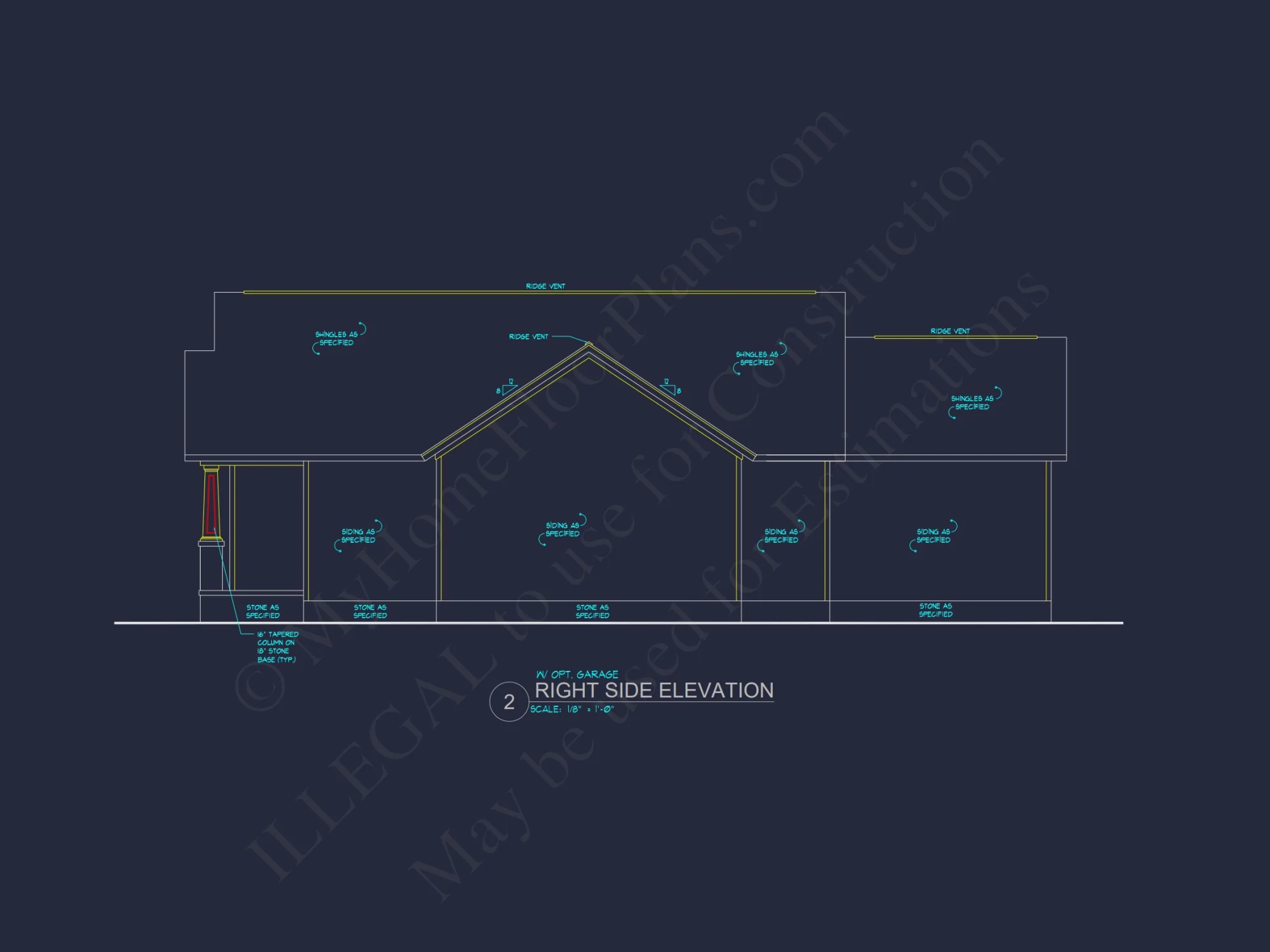 house floor plan blueprint: CAD architecture designs
