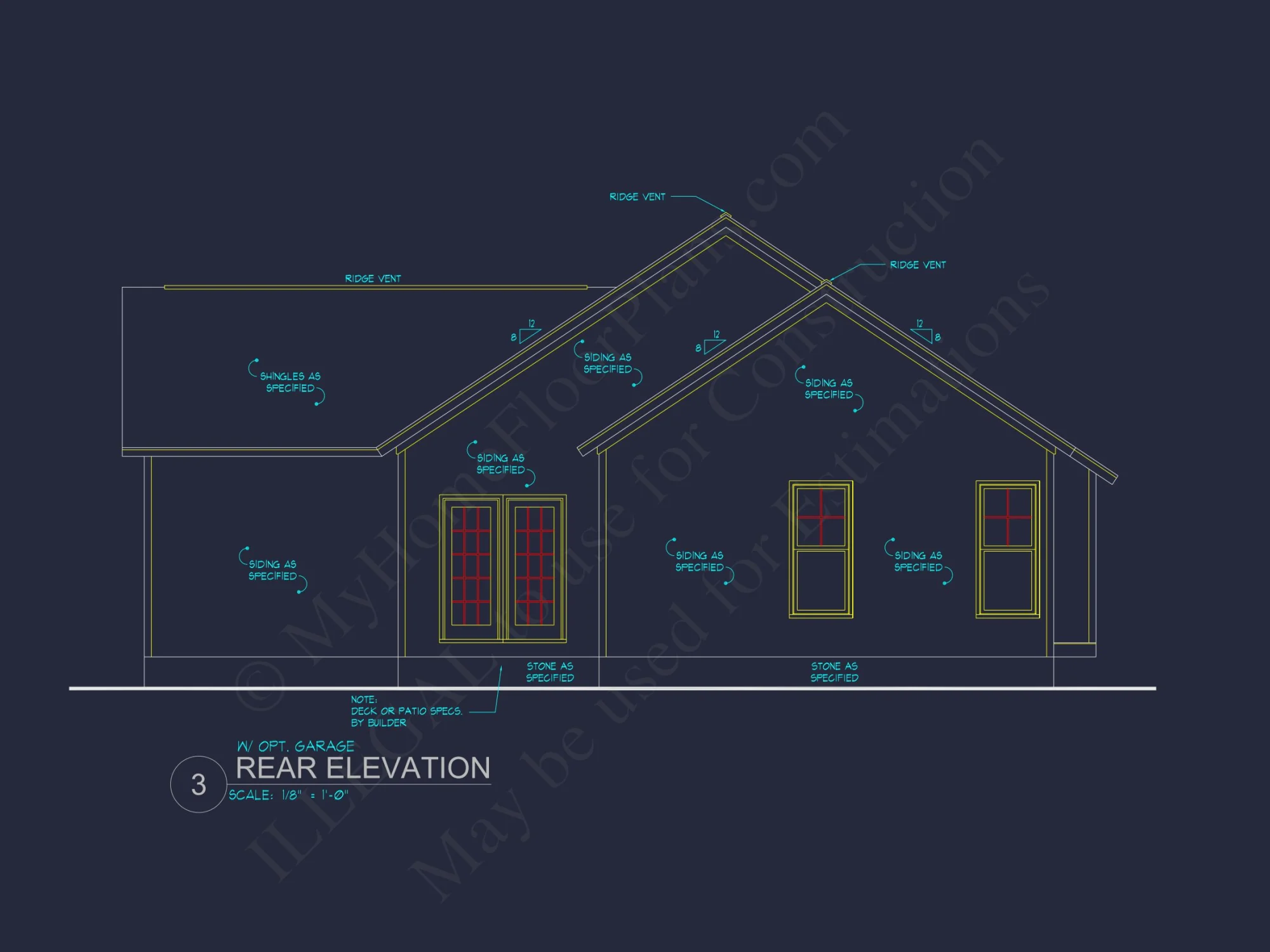 house floor plan blueprint: CAD architecture designs