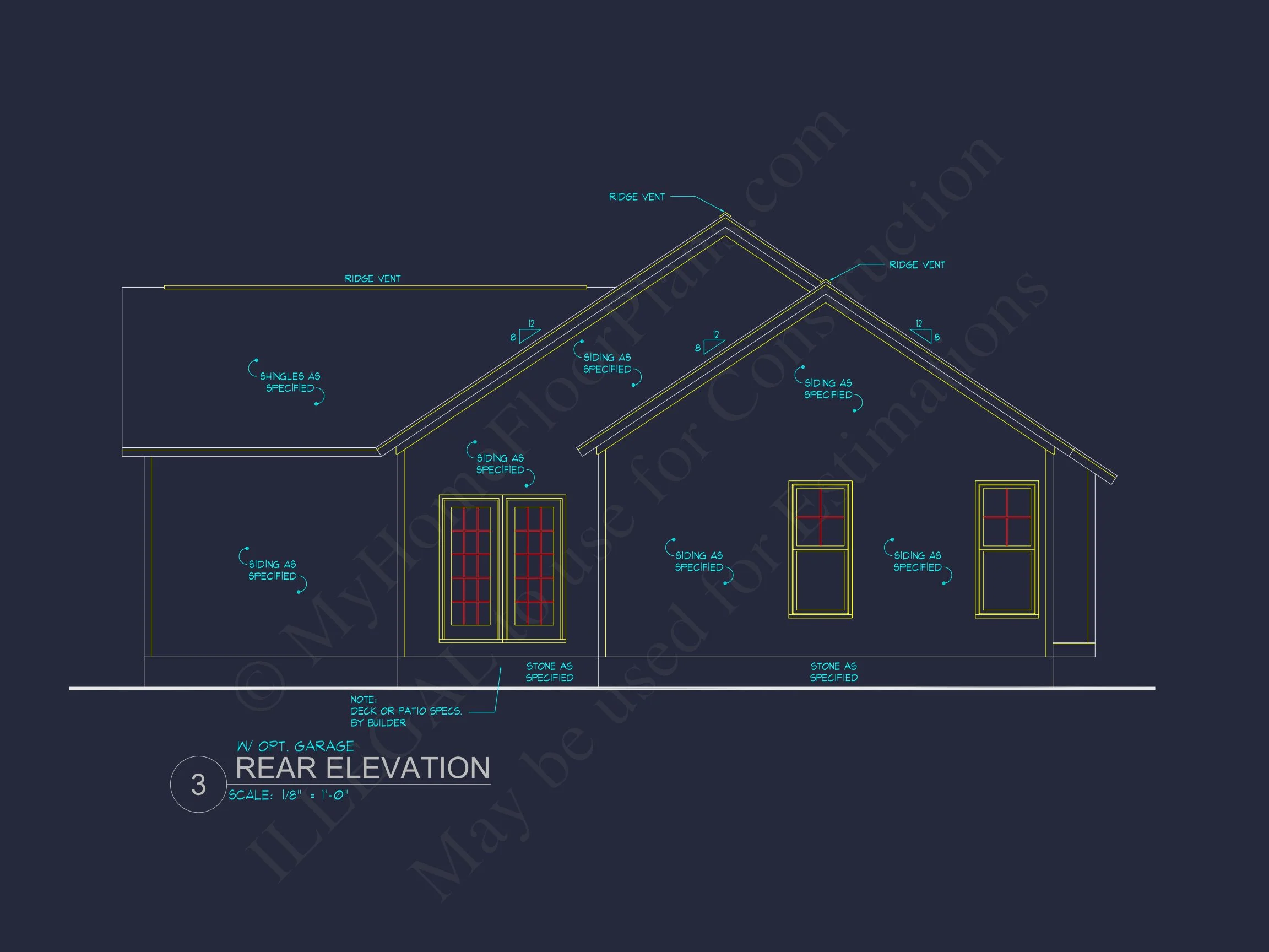 house floor plan blueprint: CAD architecture designs