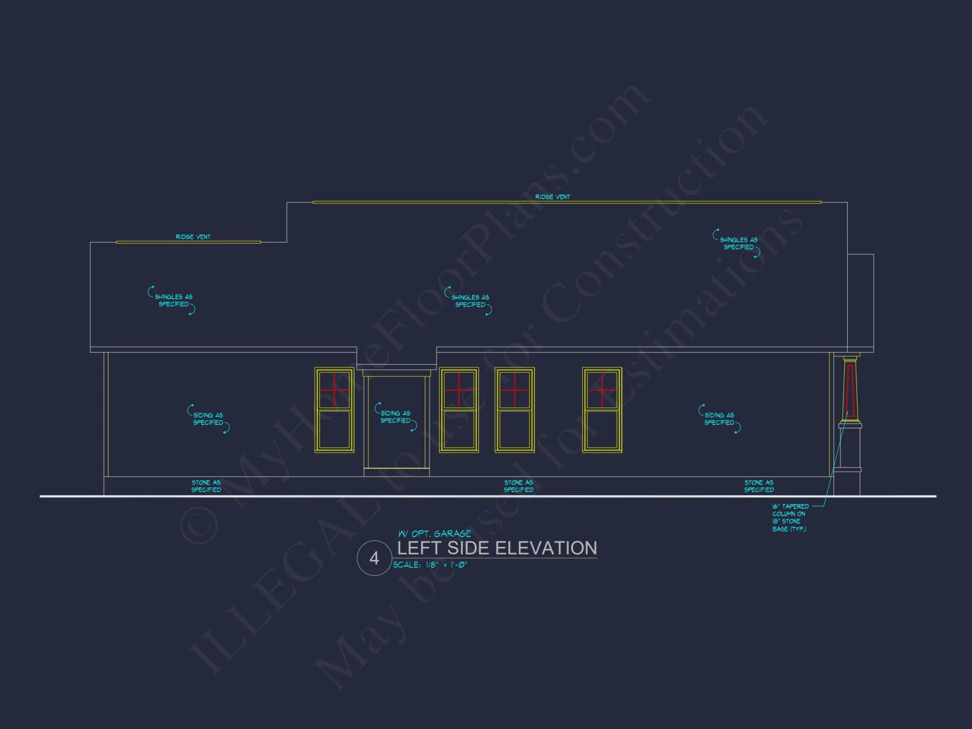 house floor plan blueprint: CAD architecture designs
