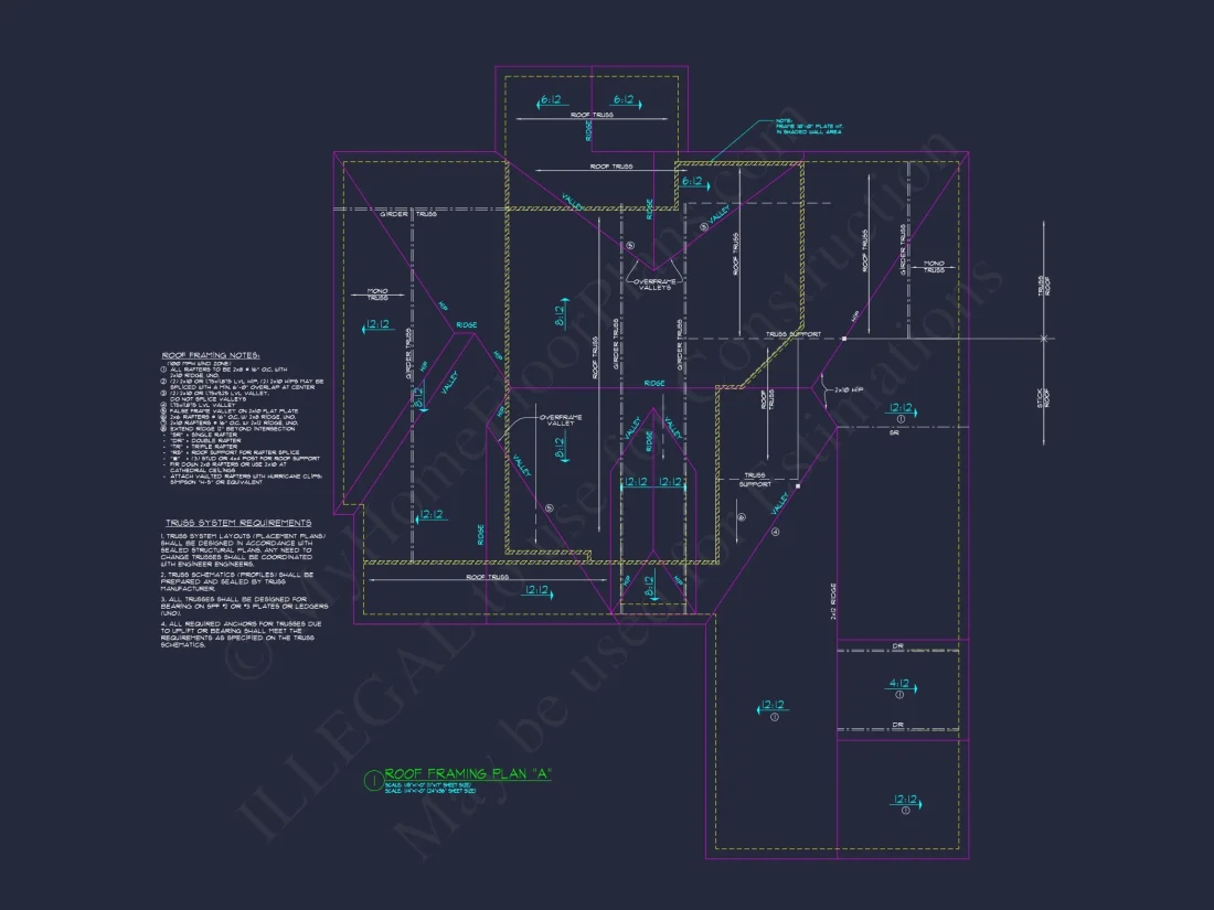 Craftsman house plan floor plan blueprint CAD designs