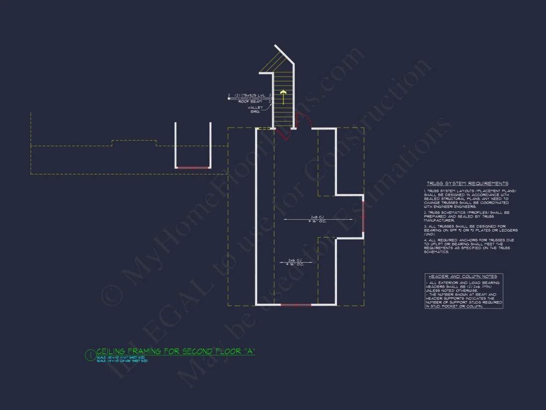 Craftsman house plan floor plan blueprint CAD designs