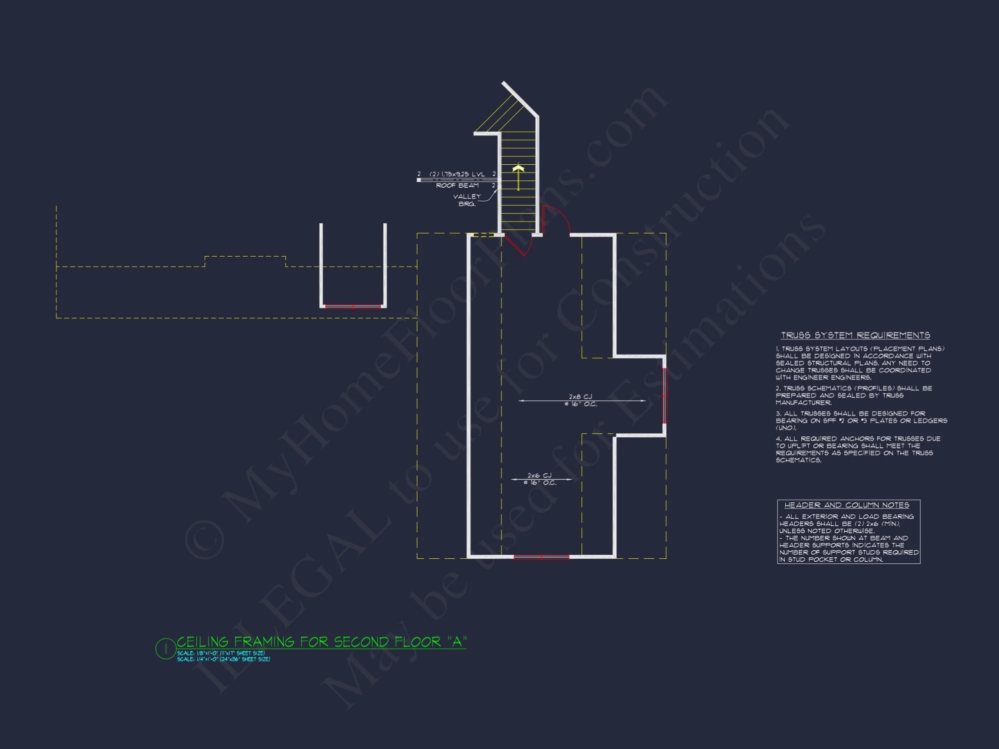 Craftsman house plan floor plan blueprint CAD designs