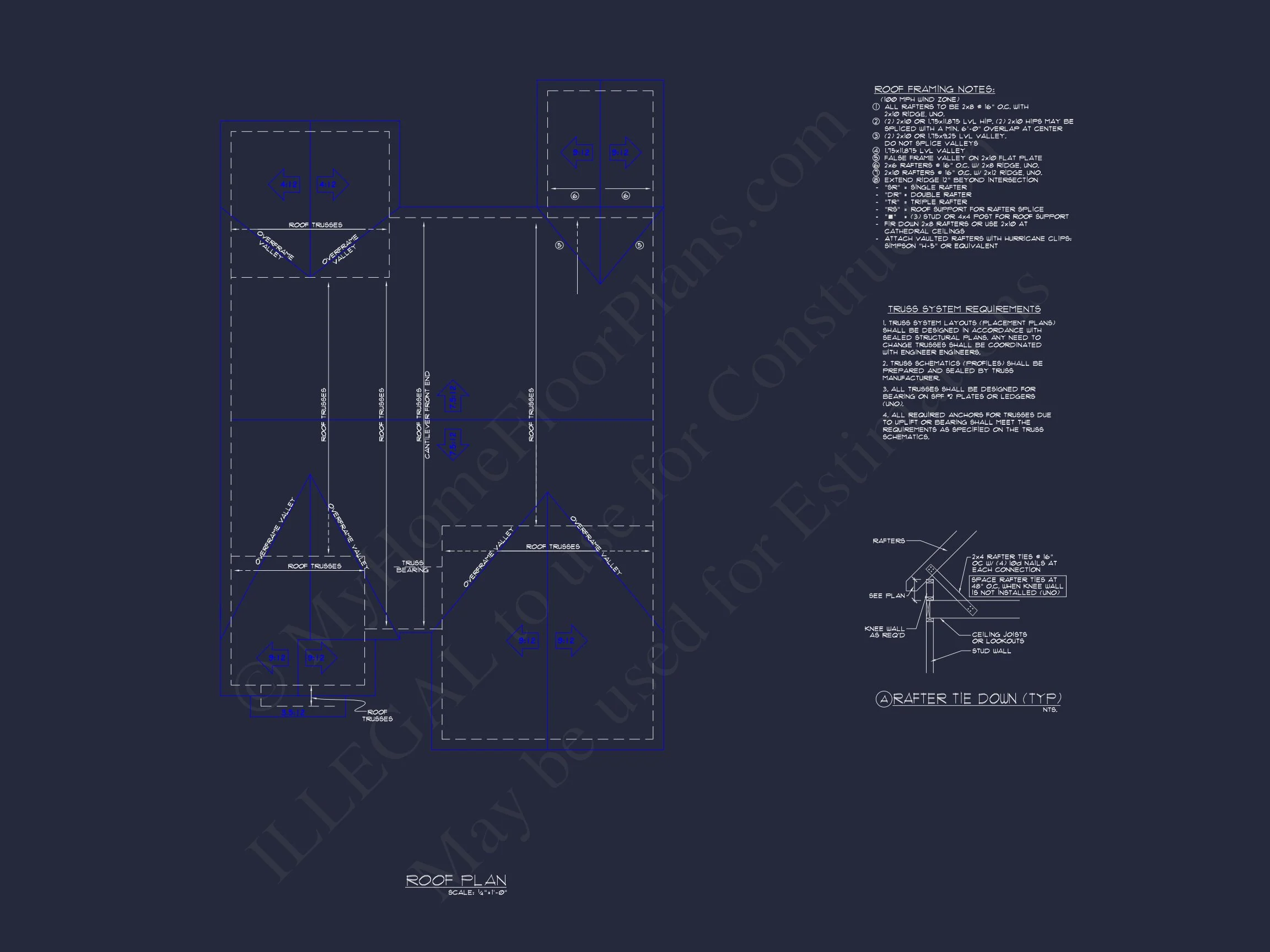 9-1285 HOUSE PLAN - Modern Craftsman House Plan with 2 Floors & 3 Bedrooms 10 Modern Craftsman house Plan with 2 Floors & 3 Bedrooms