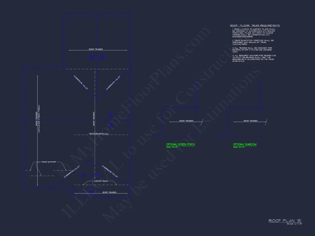 Craftsman house Plan with Open Floor Layout & CAD Designs