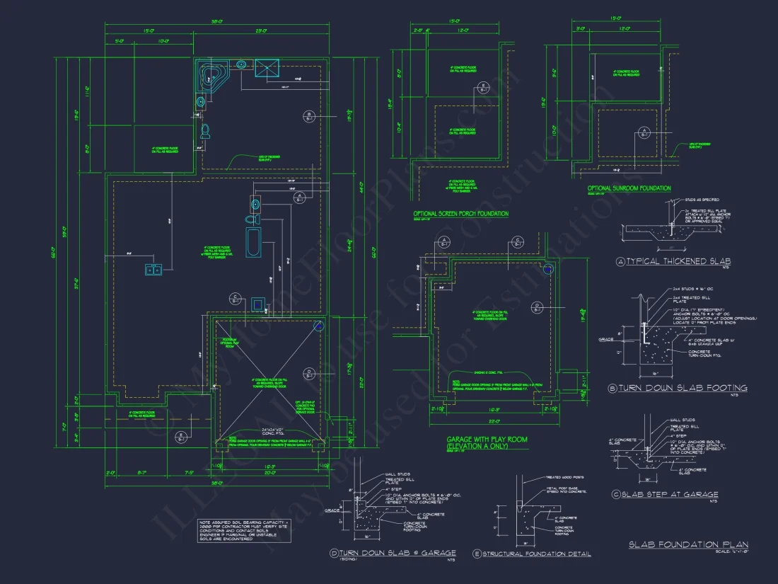 Craftsman house Plan with Open Floor Layout & CAD Designs