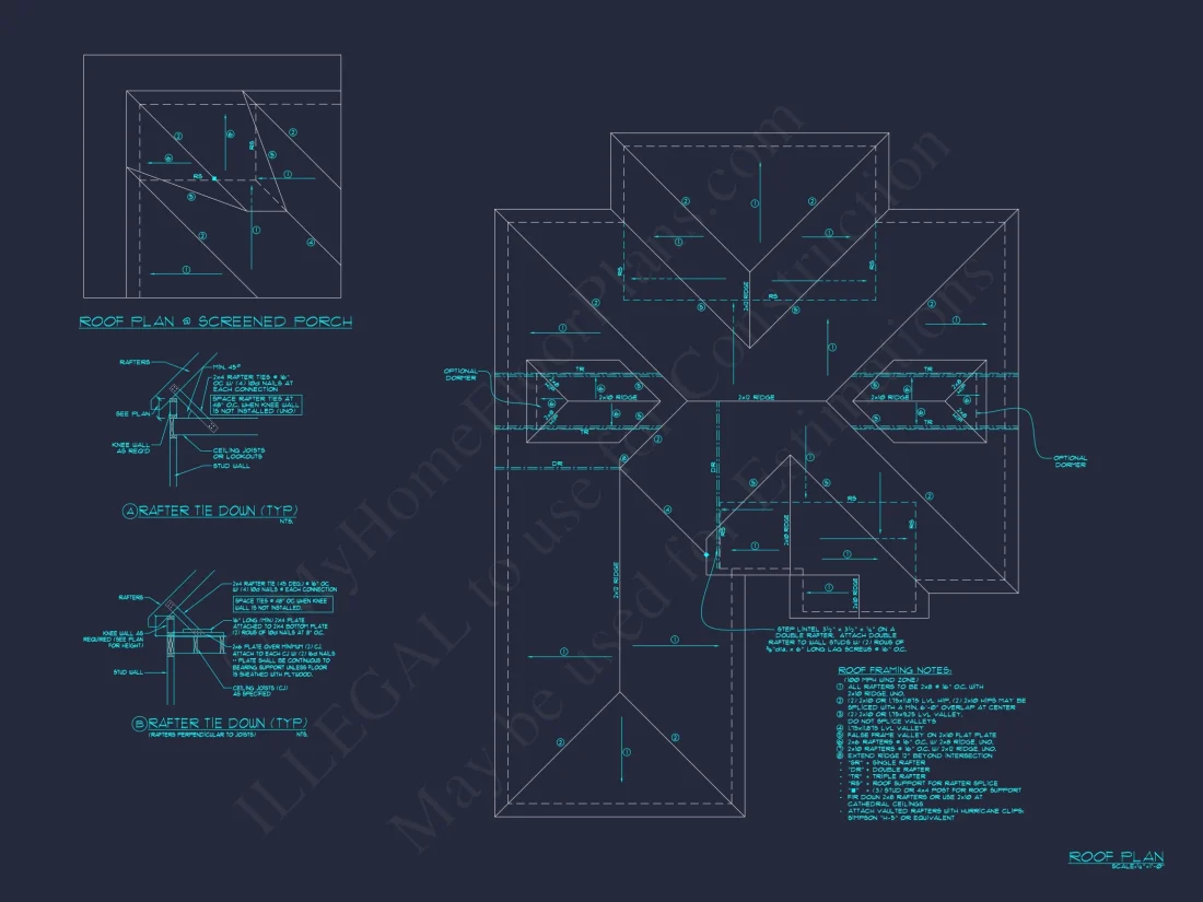 Craftsman house Floor Plan: 1, 943 Sq Ft with CAD Designs