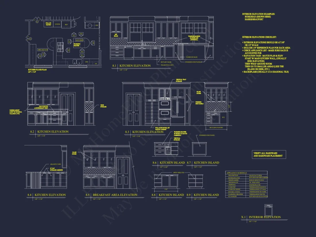 Craftsman house Floor Plan: 1, 943 Sq Ft with CAD Designs