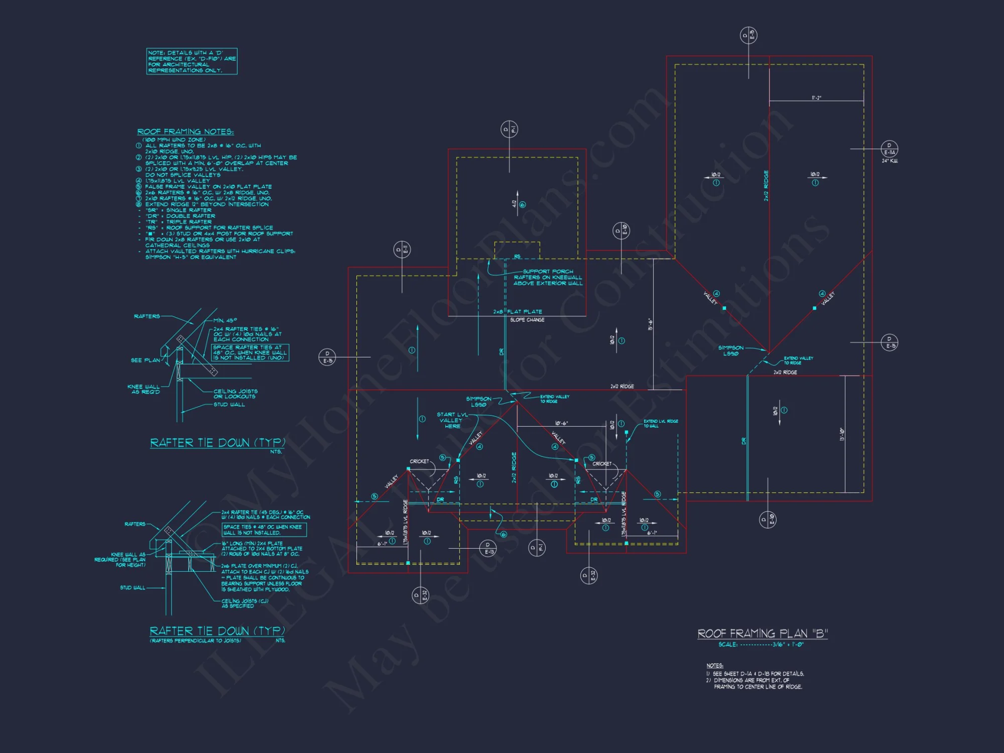 Stunning 2-Story house Plan with CAD Blueprint & Designs
