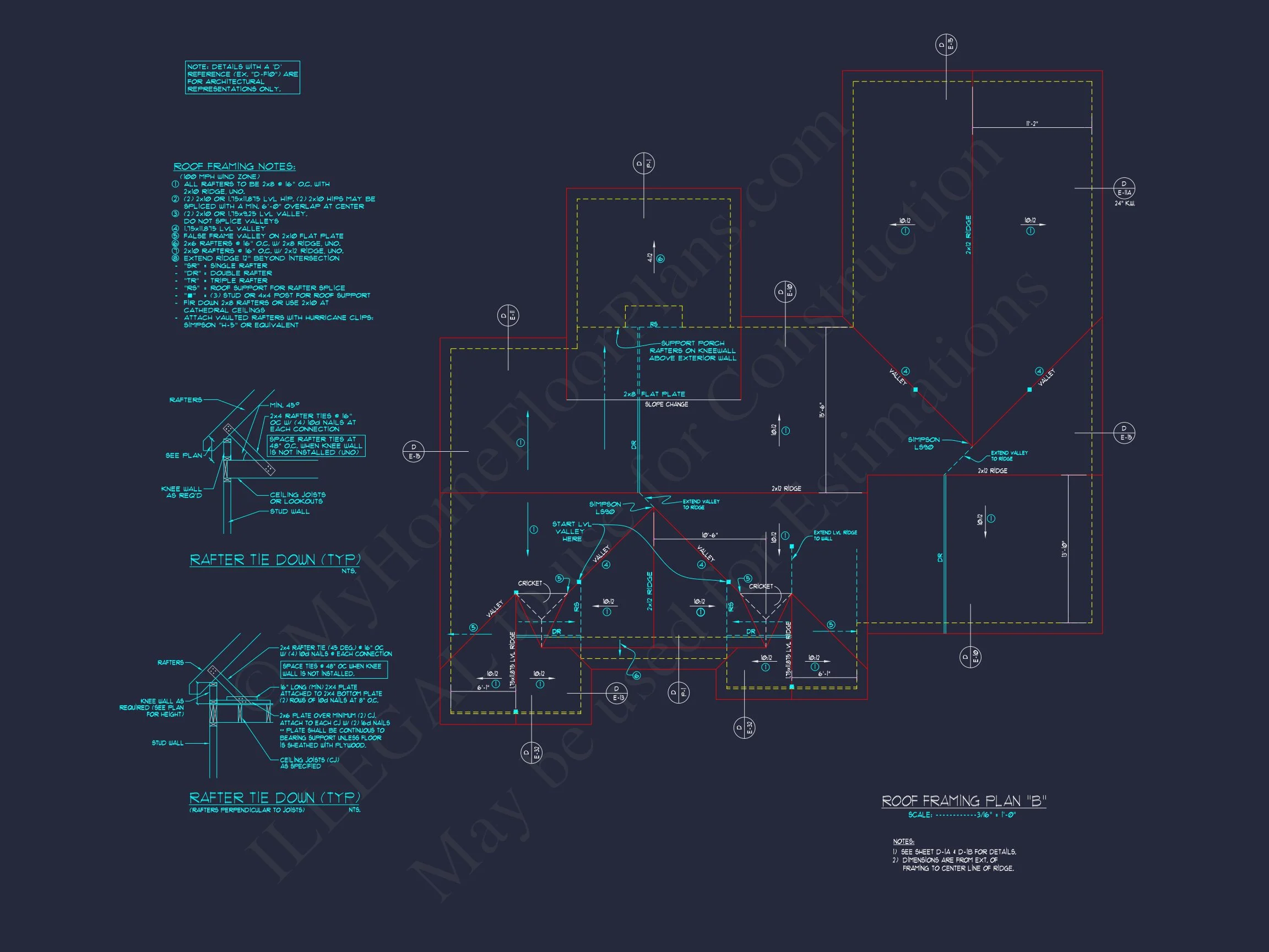 8-1967 HOUSE PLAN - Stunning 2-Story House Plan with CAD Blueprint & Designs 14 Stunning 2-Story house Plan with CAD Blueprint & Designs