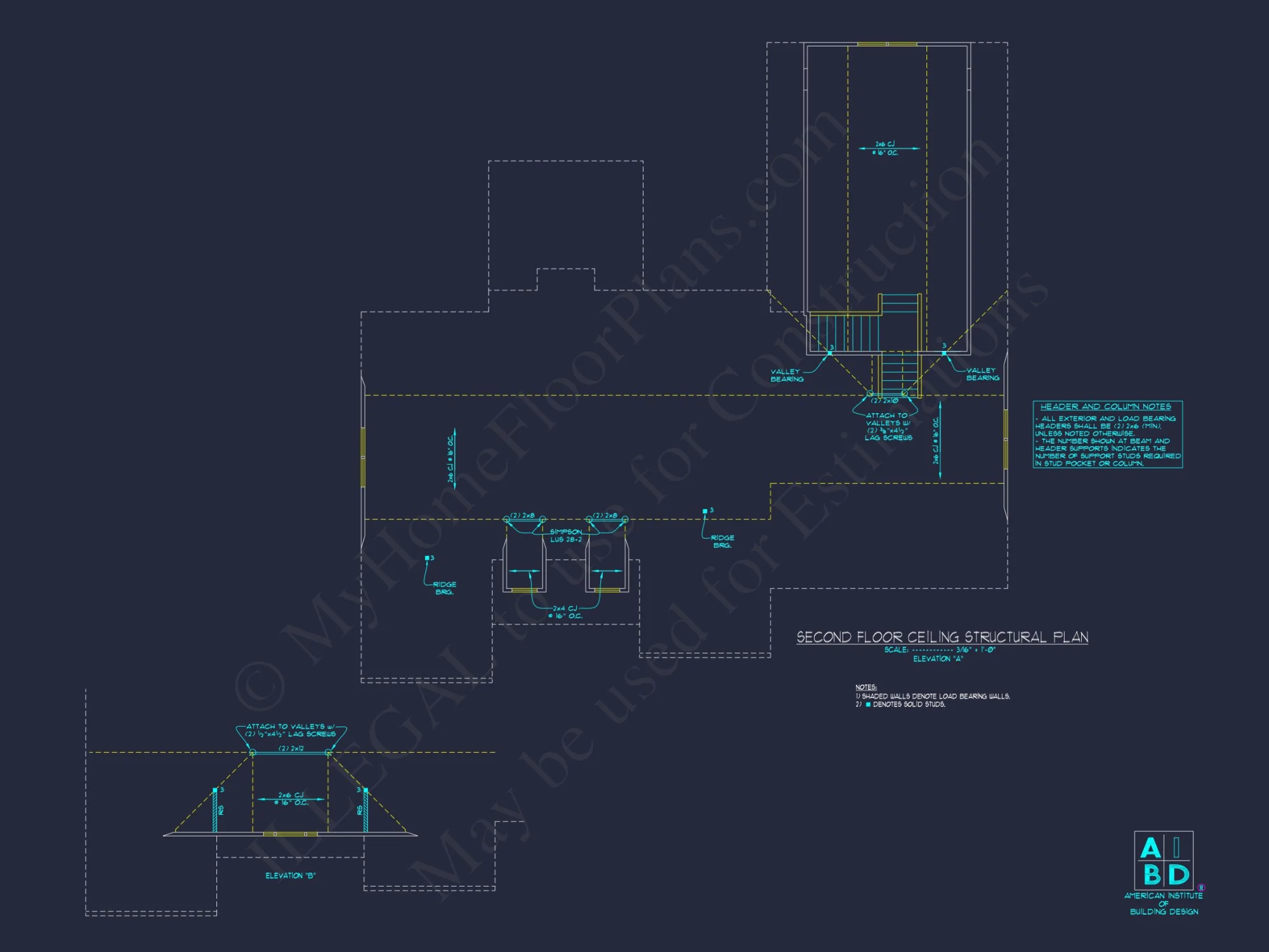 Stunning 2-Story house Plan with CAD Blueprint & Designs