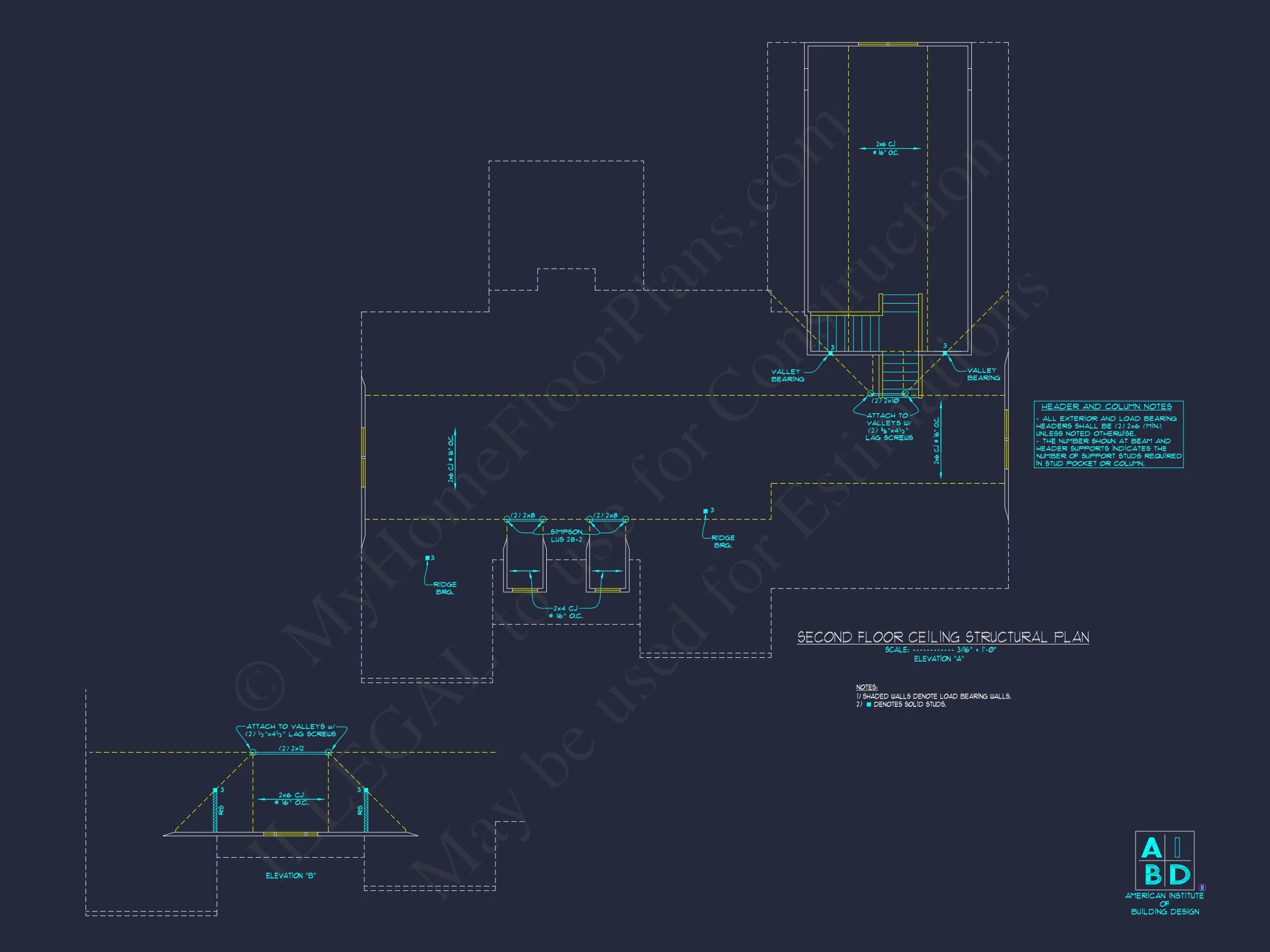 8-1967 HOUSE PLAN - Stunning 2-Story House Plan with CAD Blueprint & Designs 12 Stunning 2-Story house Plan with CAD Blueprint & Designs