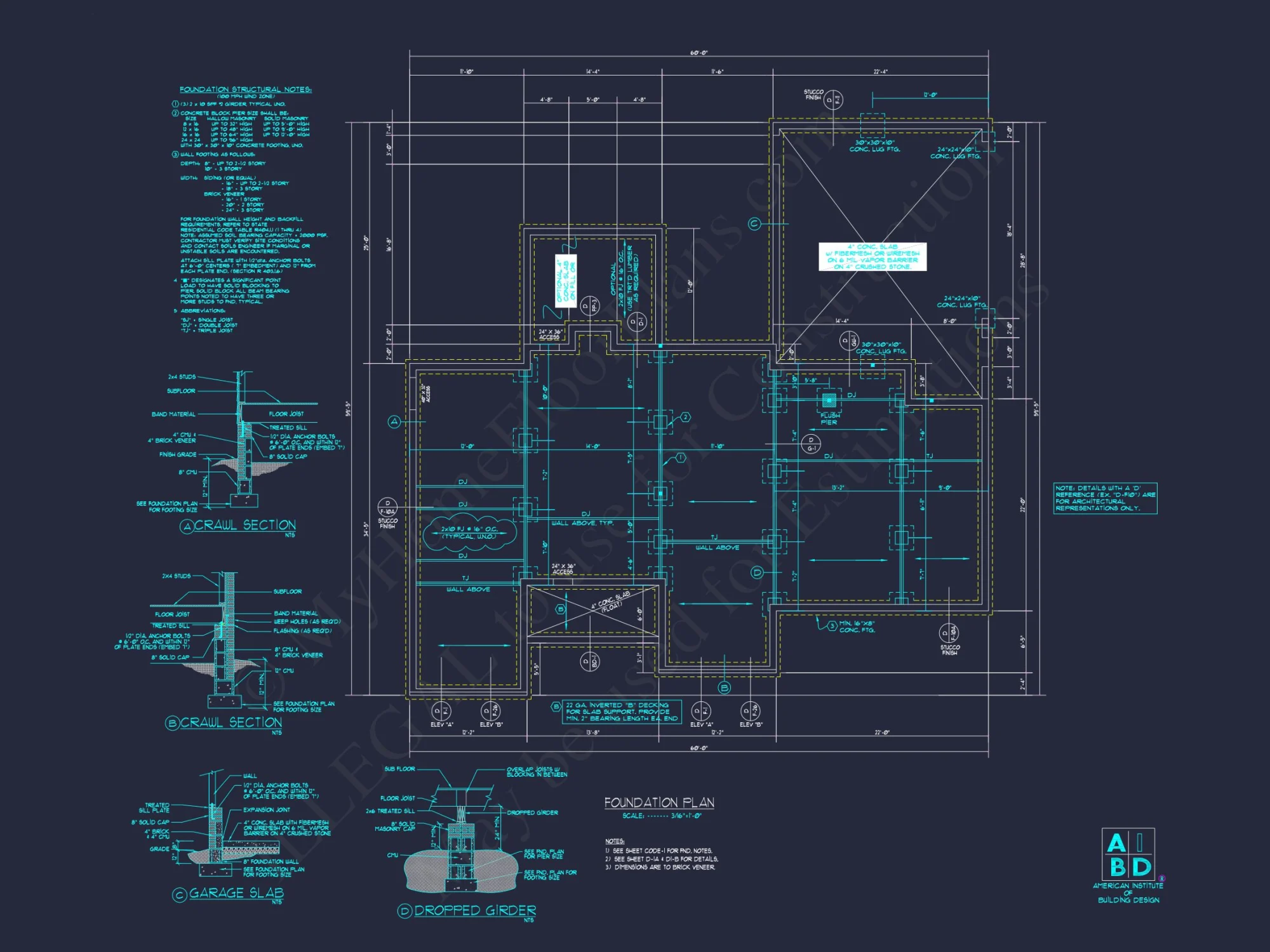 Stunning 2-Story house Plan with CAD Blueprint & Designs