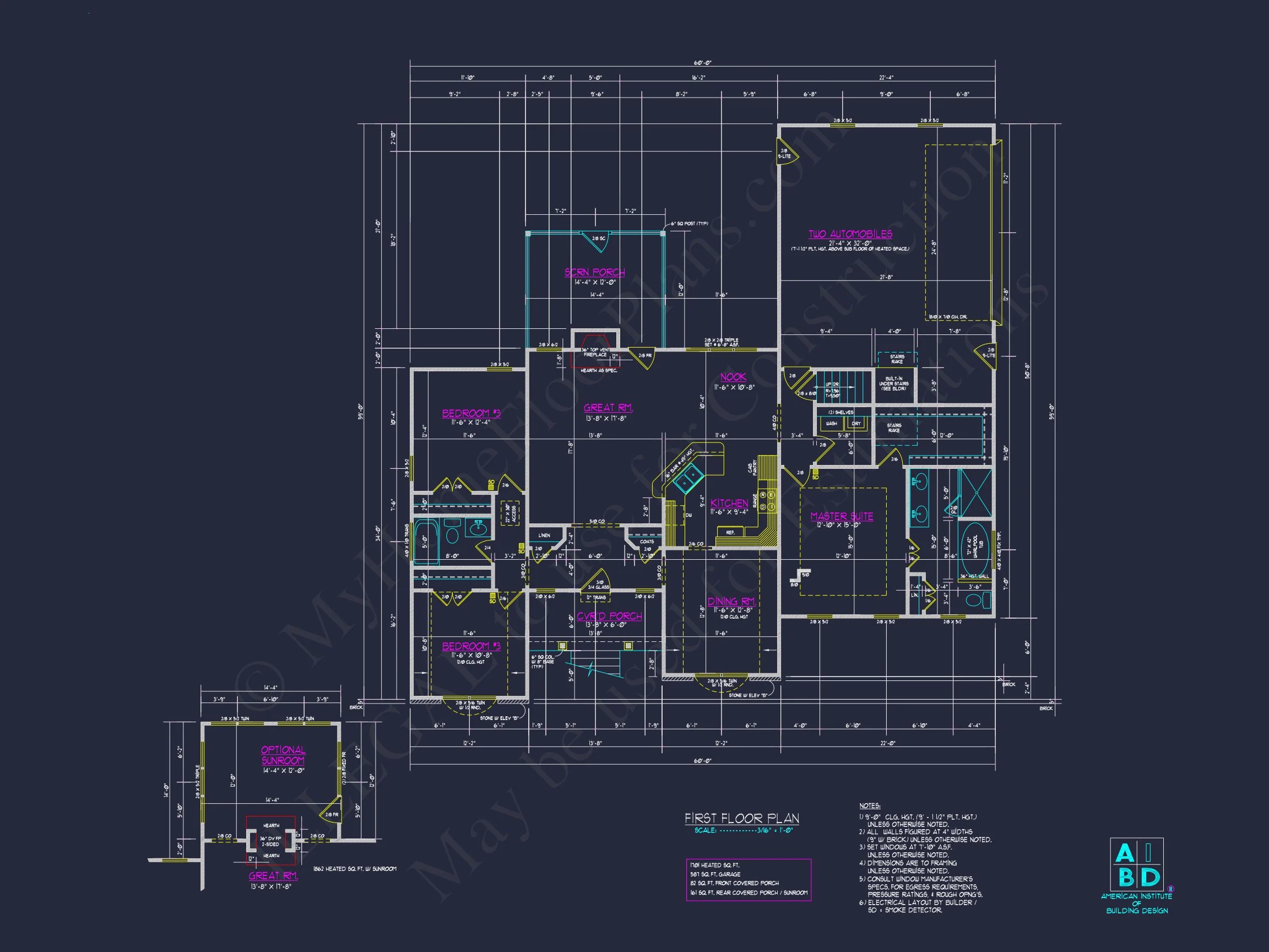 8-1967 HOUSE PLAN - Stunning 2-Story House Plan with CAD Blueprint & Designs 7 Stunning 2-Story house Plan with CAD Blueprint & Designs