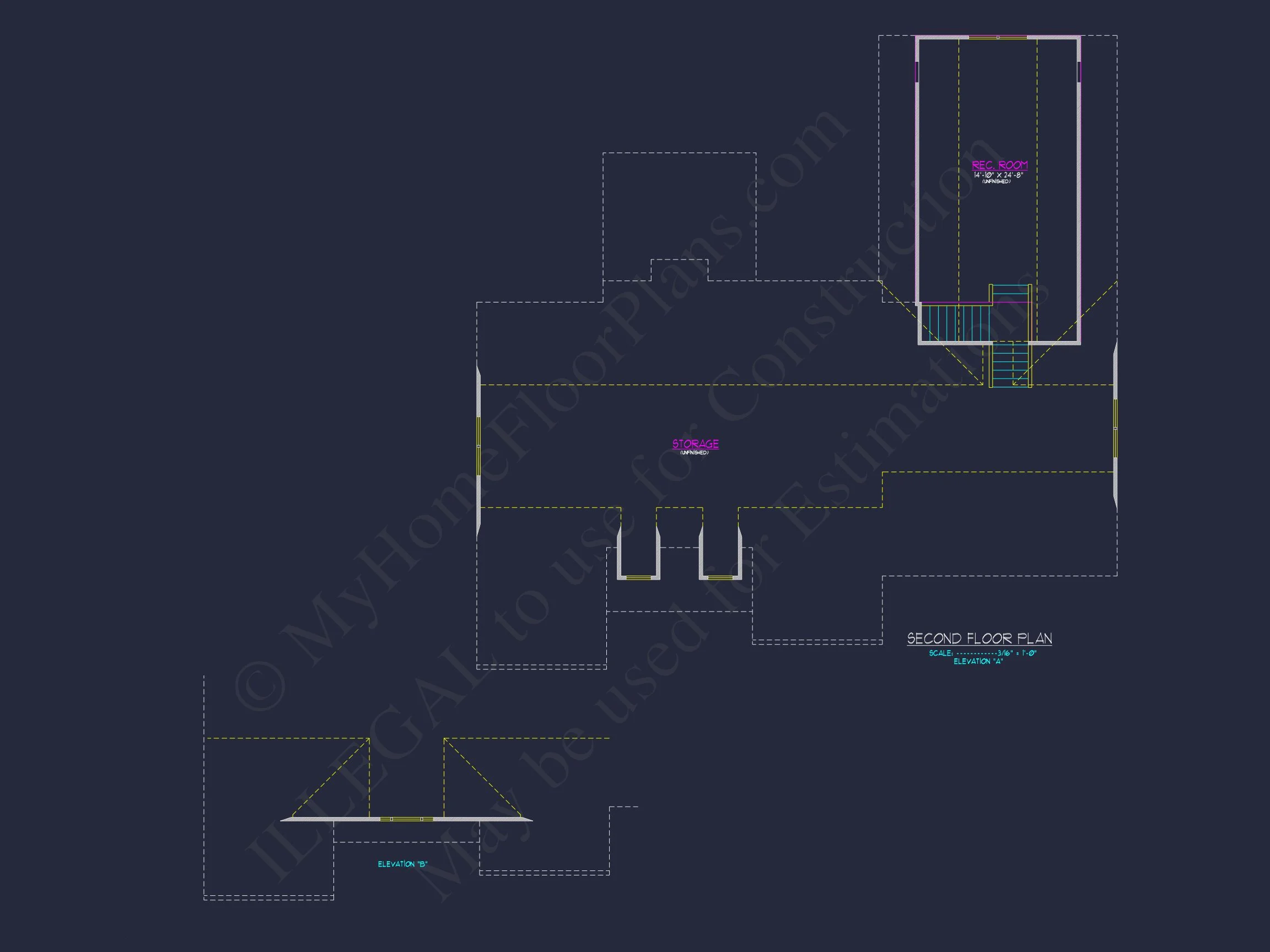 8-1967 HOUSE PLAN - Stunning 2-Story House Plan with CAD Blueprint & Designs 8 Stunning 2-Story house Plan with CAD Blueprint & Designs
