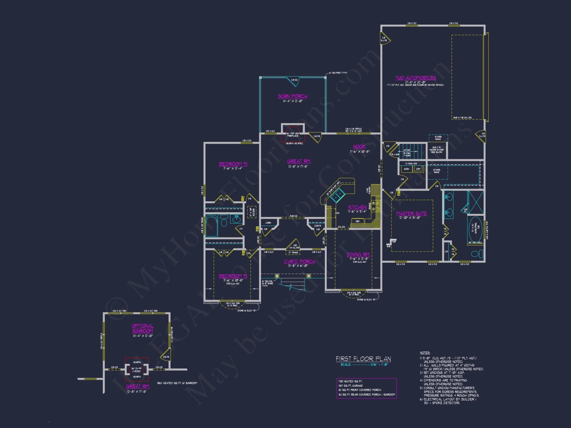 Stunning 2-Story house Plan with CAD Blueprint & Designs
